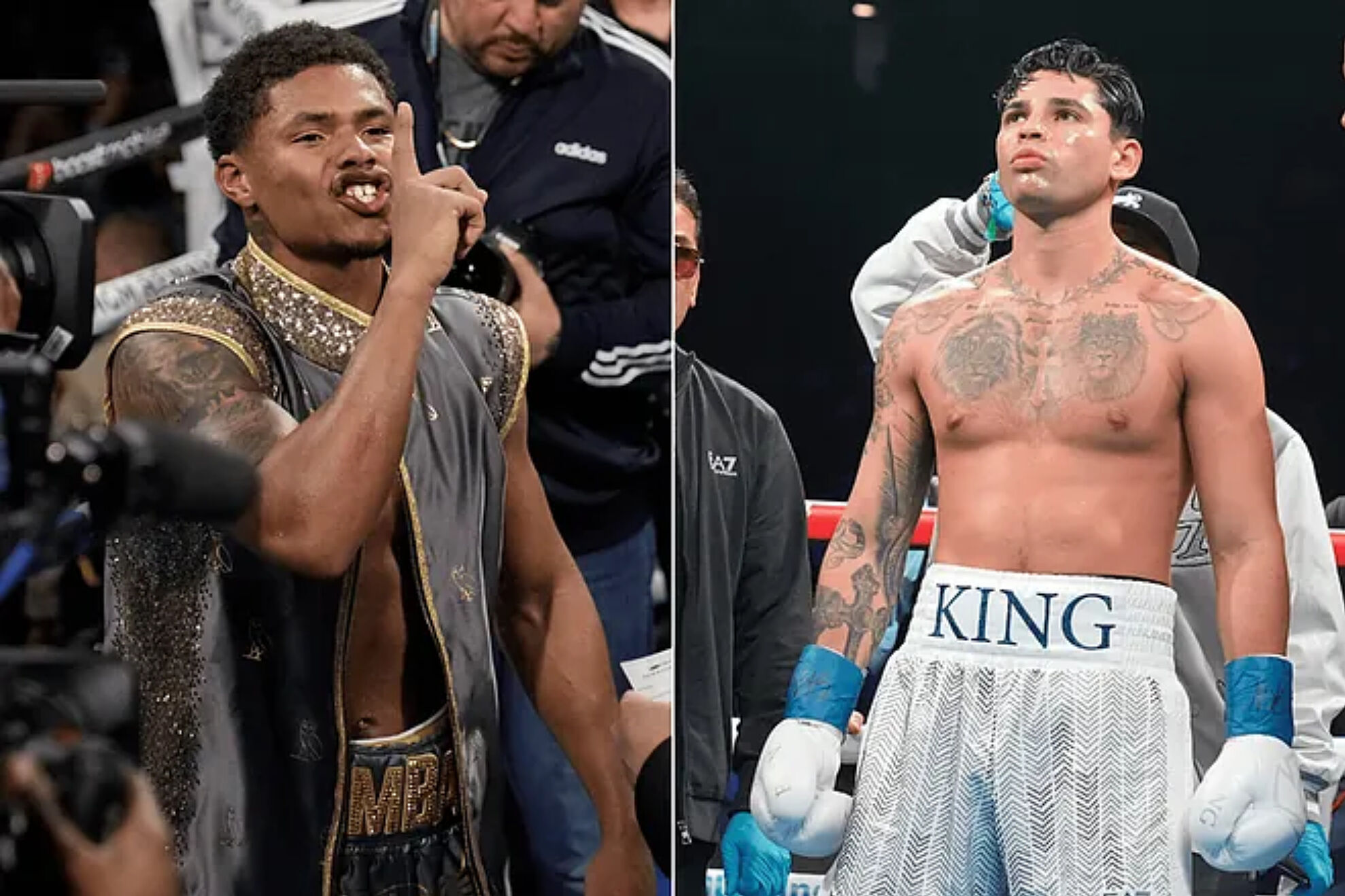 Stevenson had a verbal altercation with García.