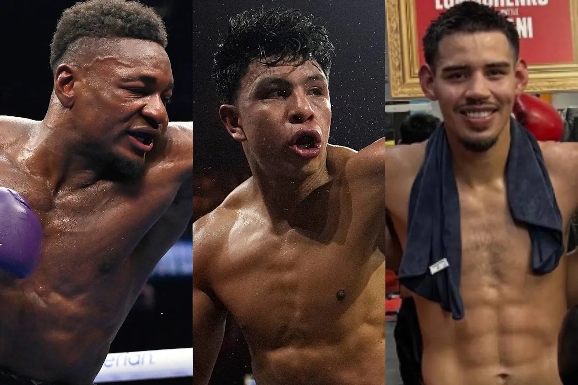 Christian Mbilli, Jaime Munguía and Diego Pacheco.