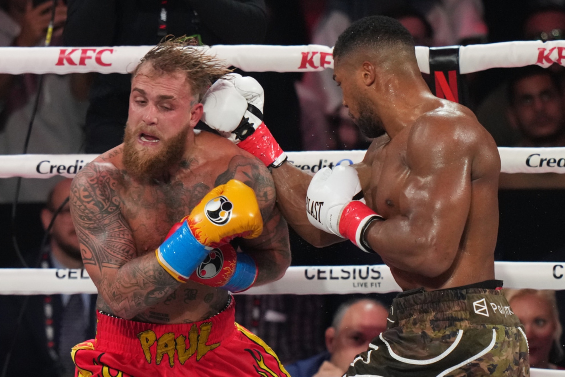 The official FAC scorecards revealed Jake Paul didn't win a single round against Anthony Joshua.
