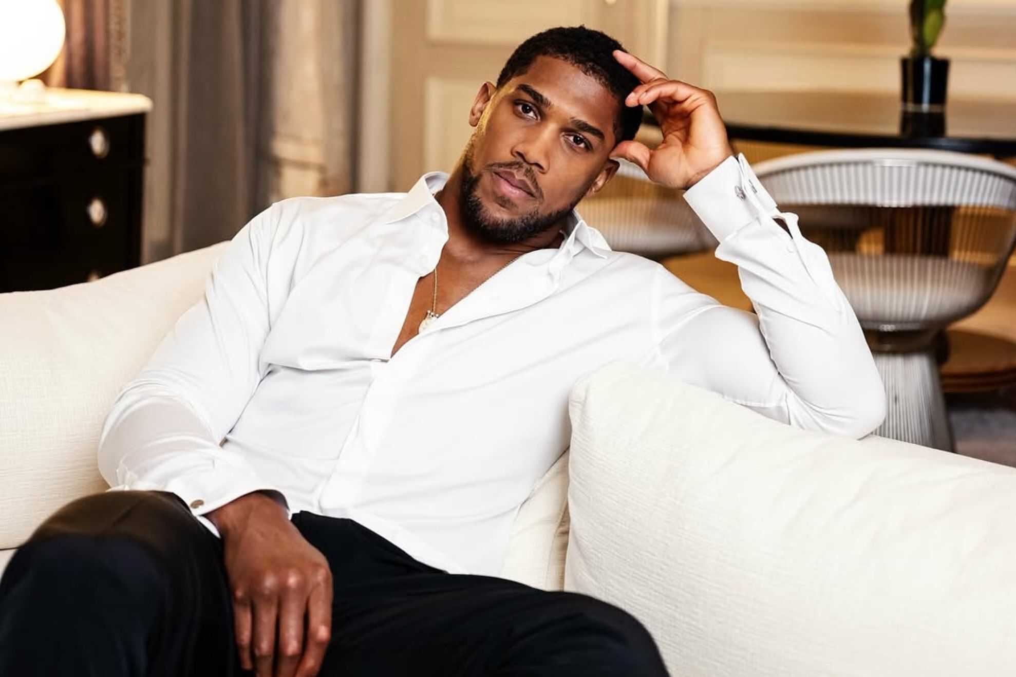 Video shows how close Anthony Joshua came to being seriously injured or worse in car accident
