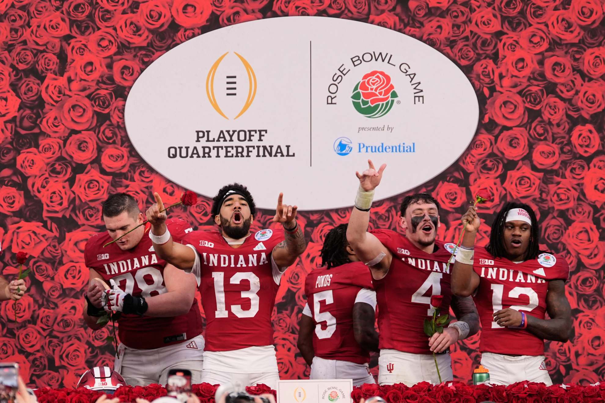 Indiana's Rose Bowl win over Alabama drew 22.5M viewers, setting a new mark for the 12-team CFP era.