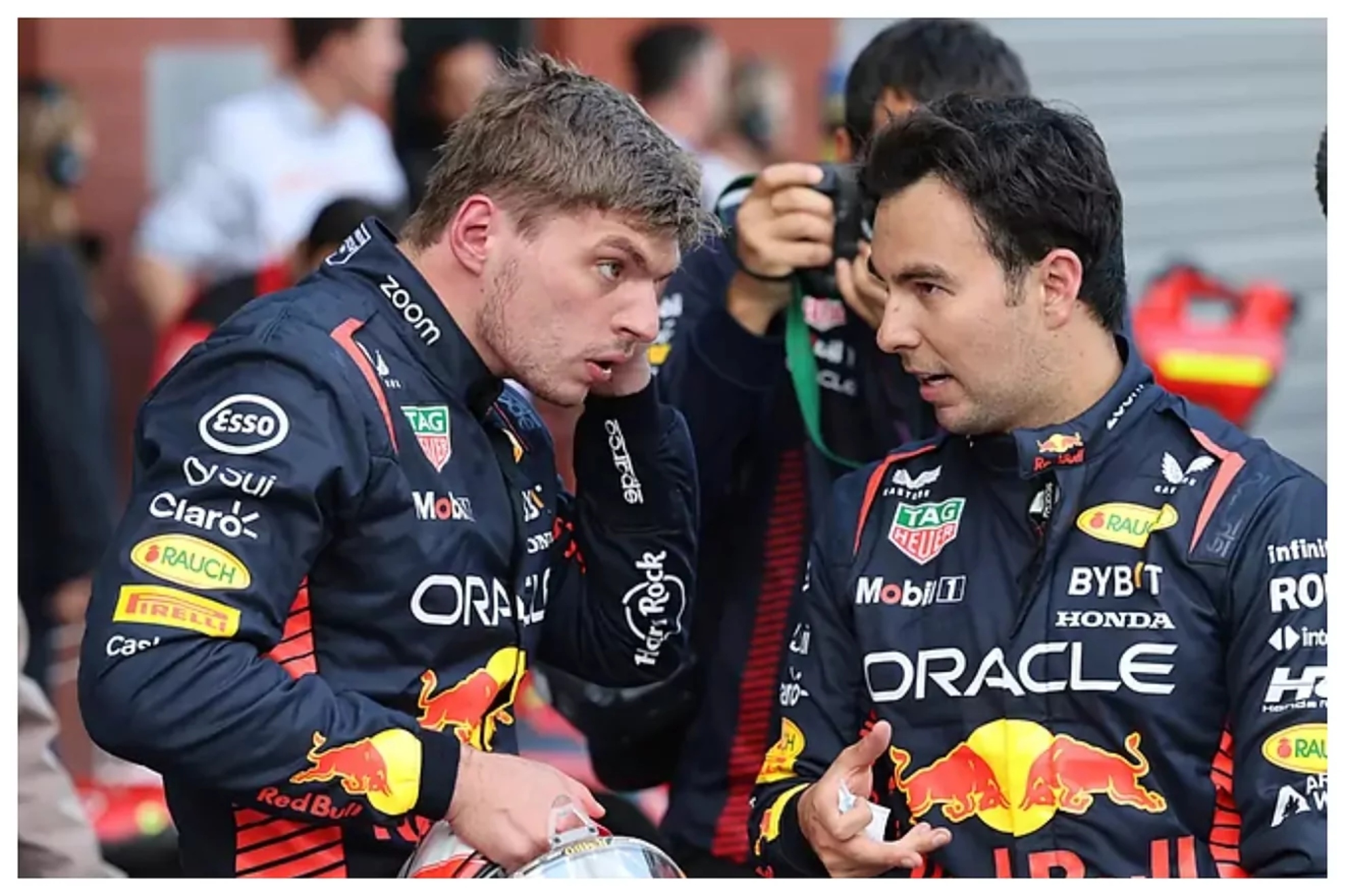 Verstappen and Checo