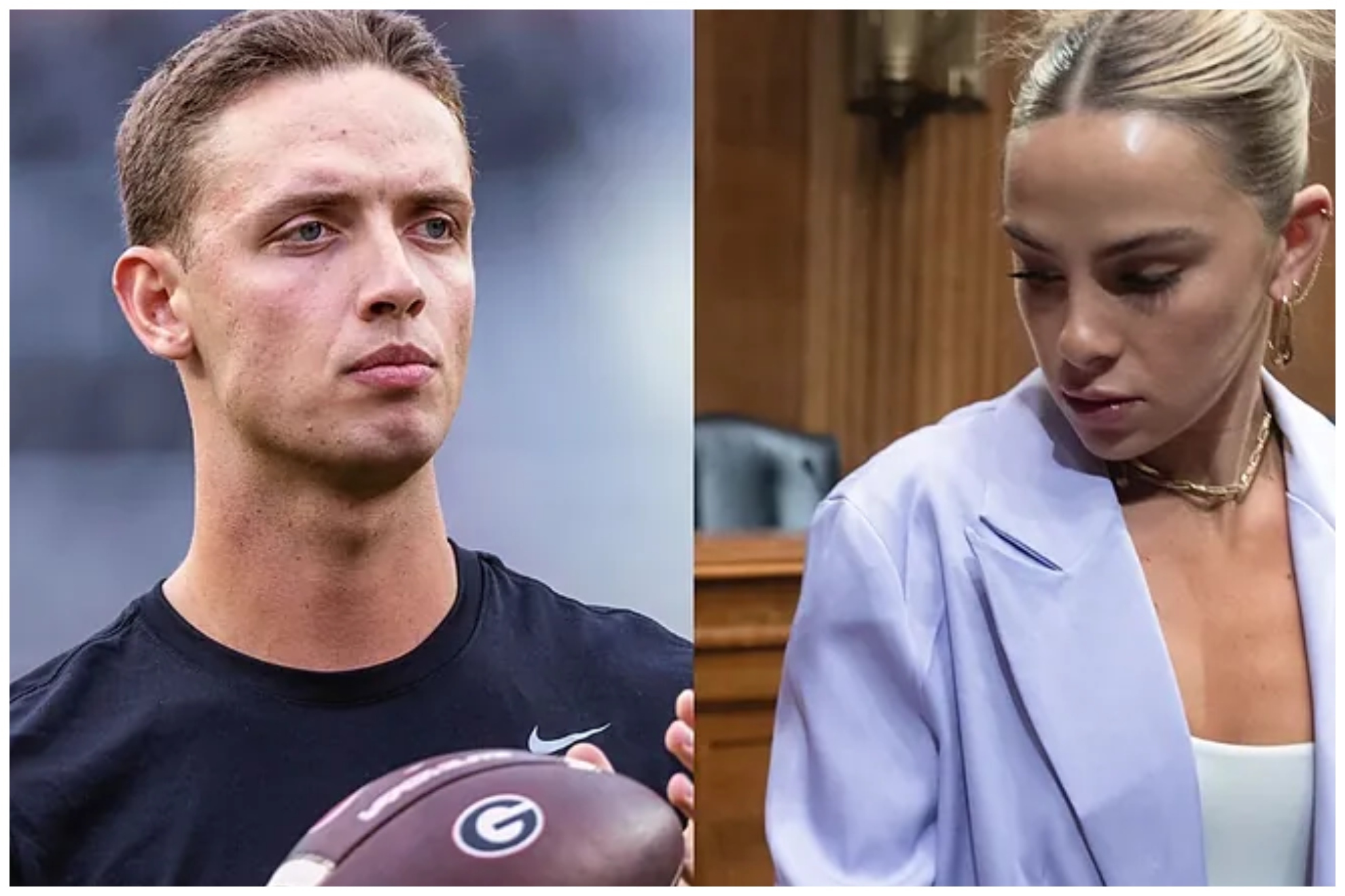 Who is Carson Beck's girlfriend?