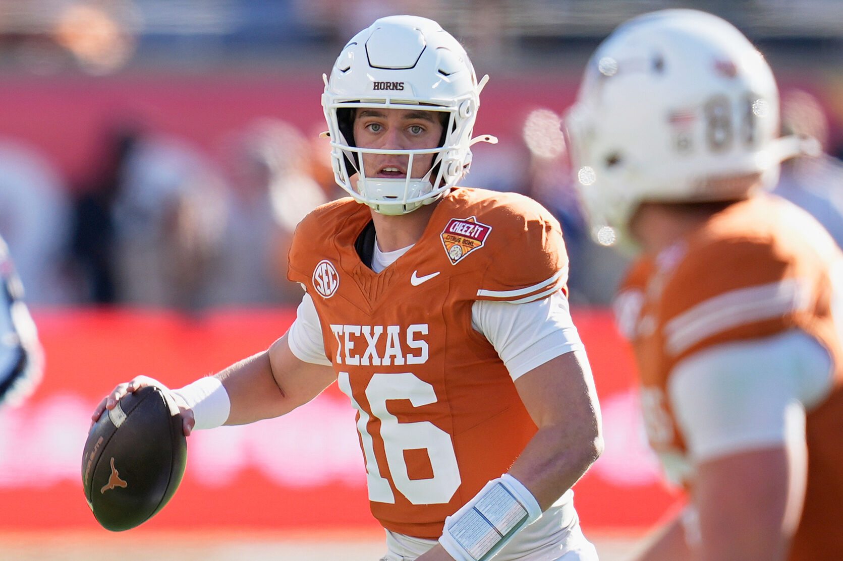 Arch Manning is hoping a big 2026 season with the Texas Longhorns will lead to being a top pick in the 2027 NFL Draft.