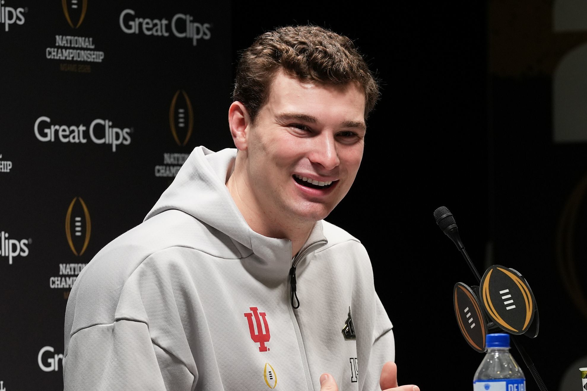 Fernando Mendoza took over the best club in Miami to party after National Championship win