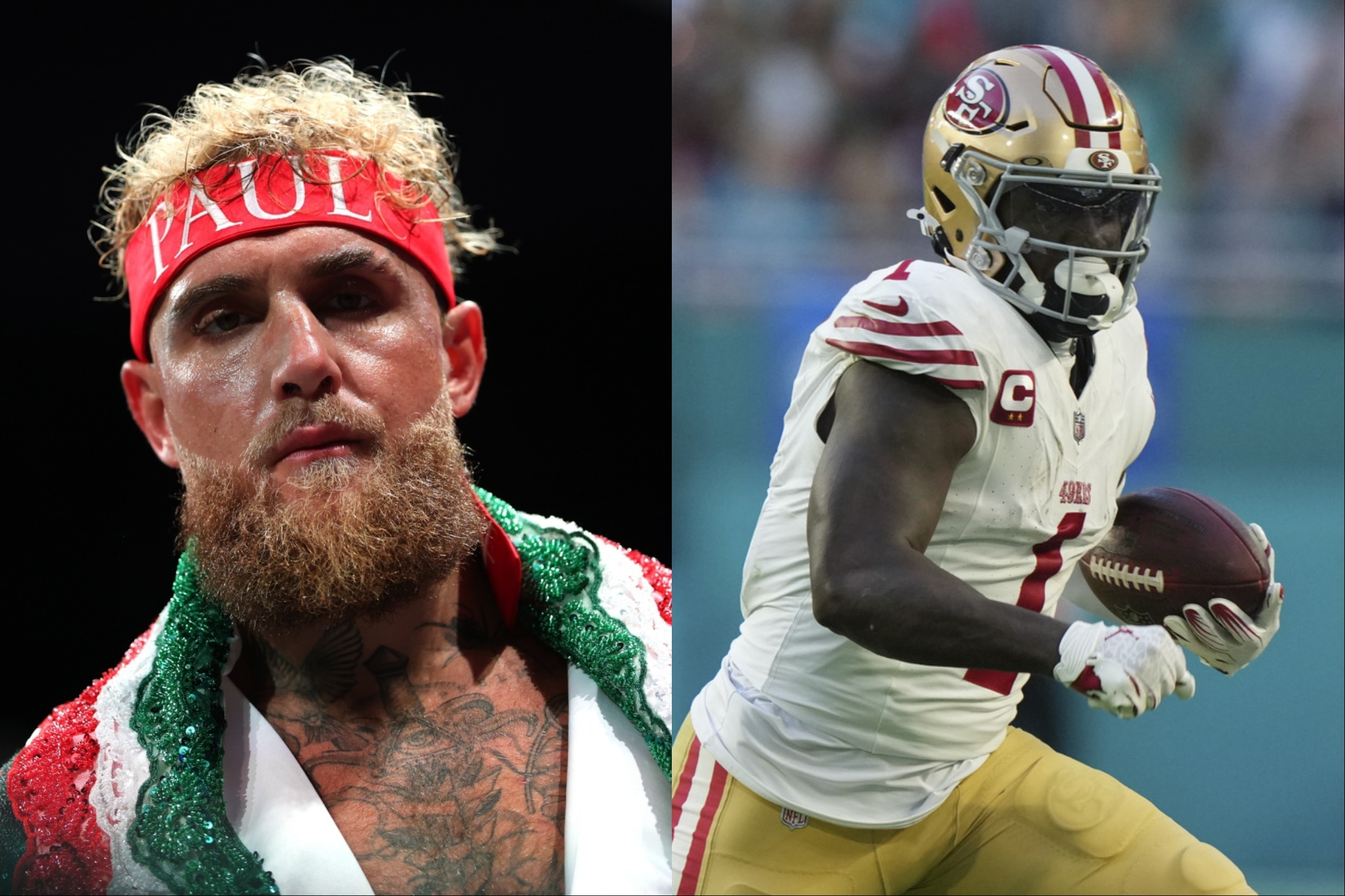 Jake Paul called out Deebo Samuel's attempt to sneak into his girlfriend's DMs at the time
