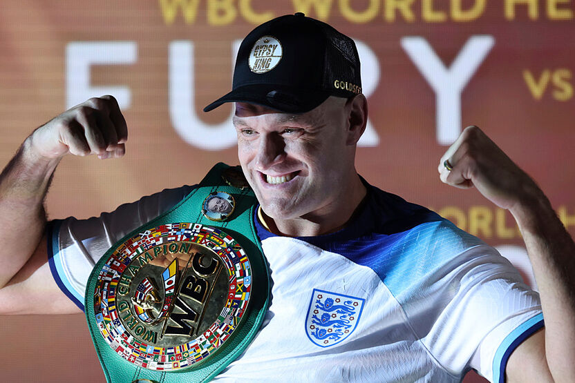 Tyson Fury will be back in a boxing ring on April 11, 2026 in the United Kingdom.