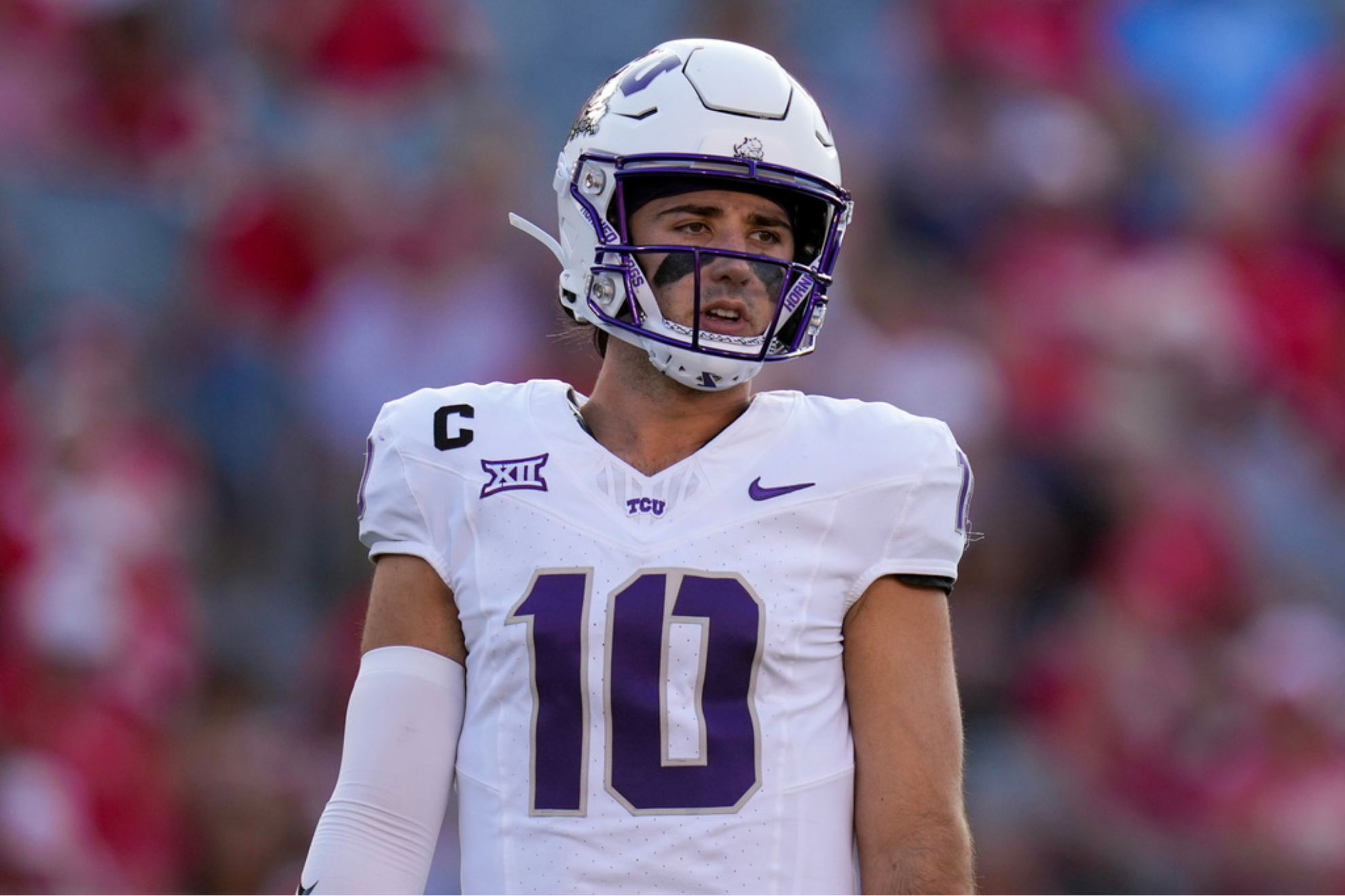 Former TCU quarterback Josh Hoover