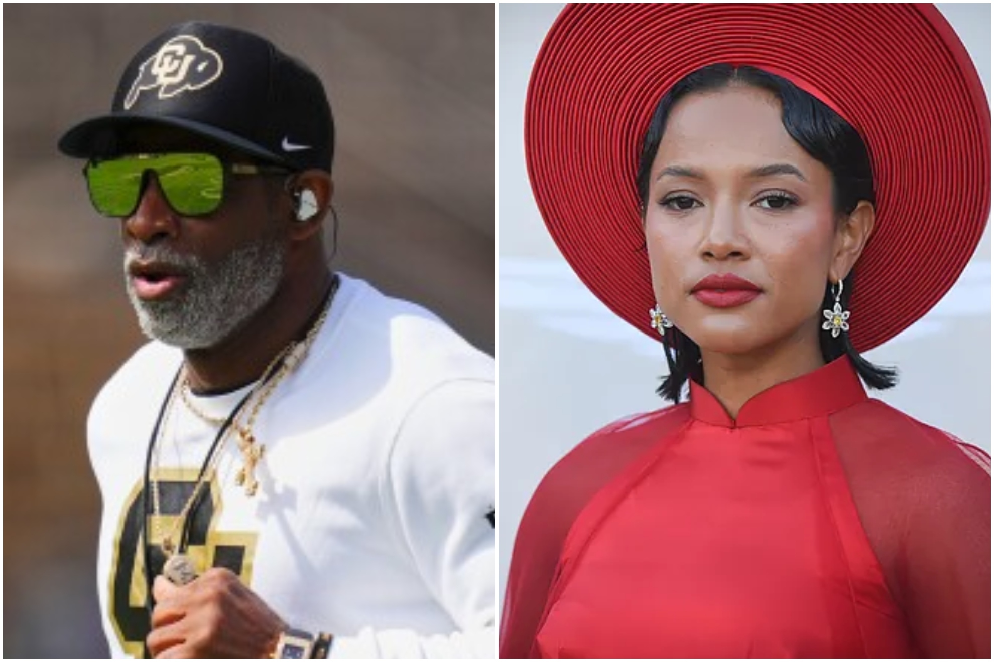 Deion Sanders and Karrueche Tran