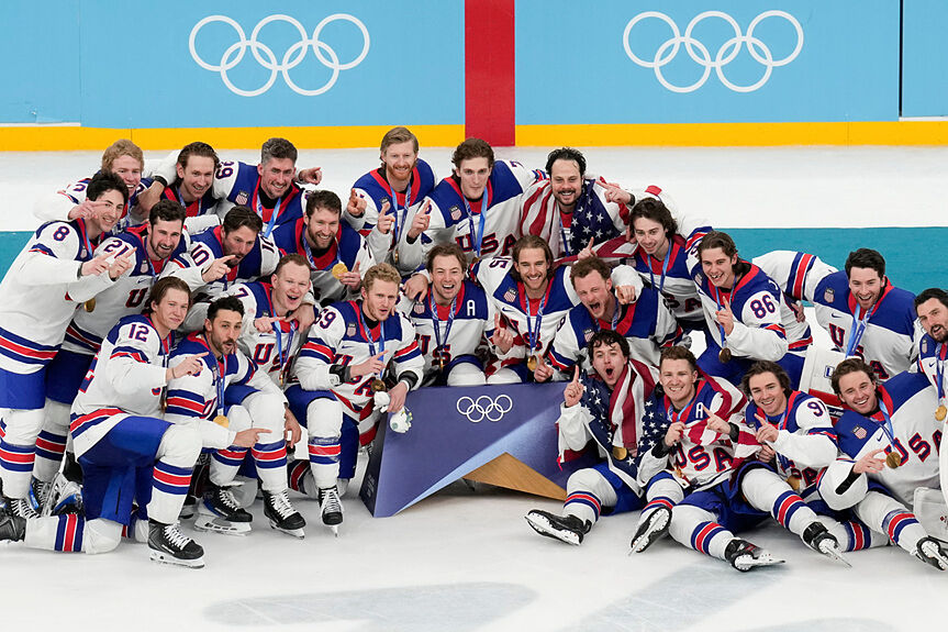 The Team USA hockey team has been sparking controversy online over how it has handled its long-awaited gold medal win.
