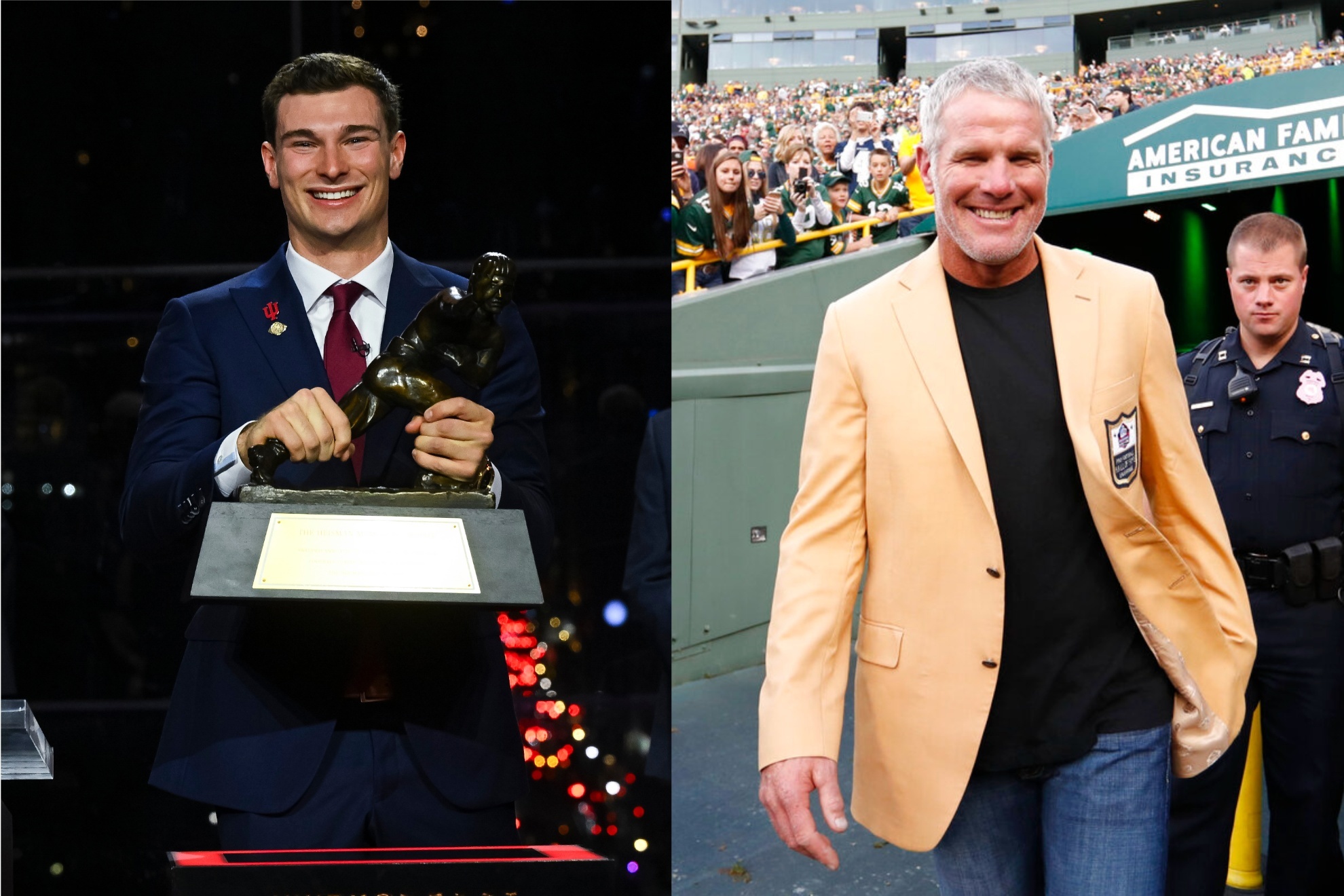 Fernando Mendoza received all possible praise from Brett Favre.