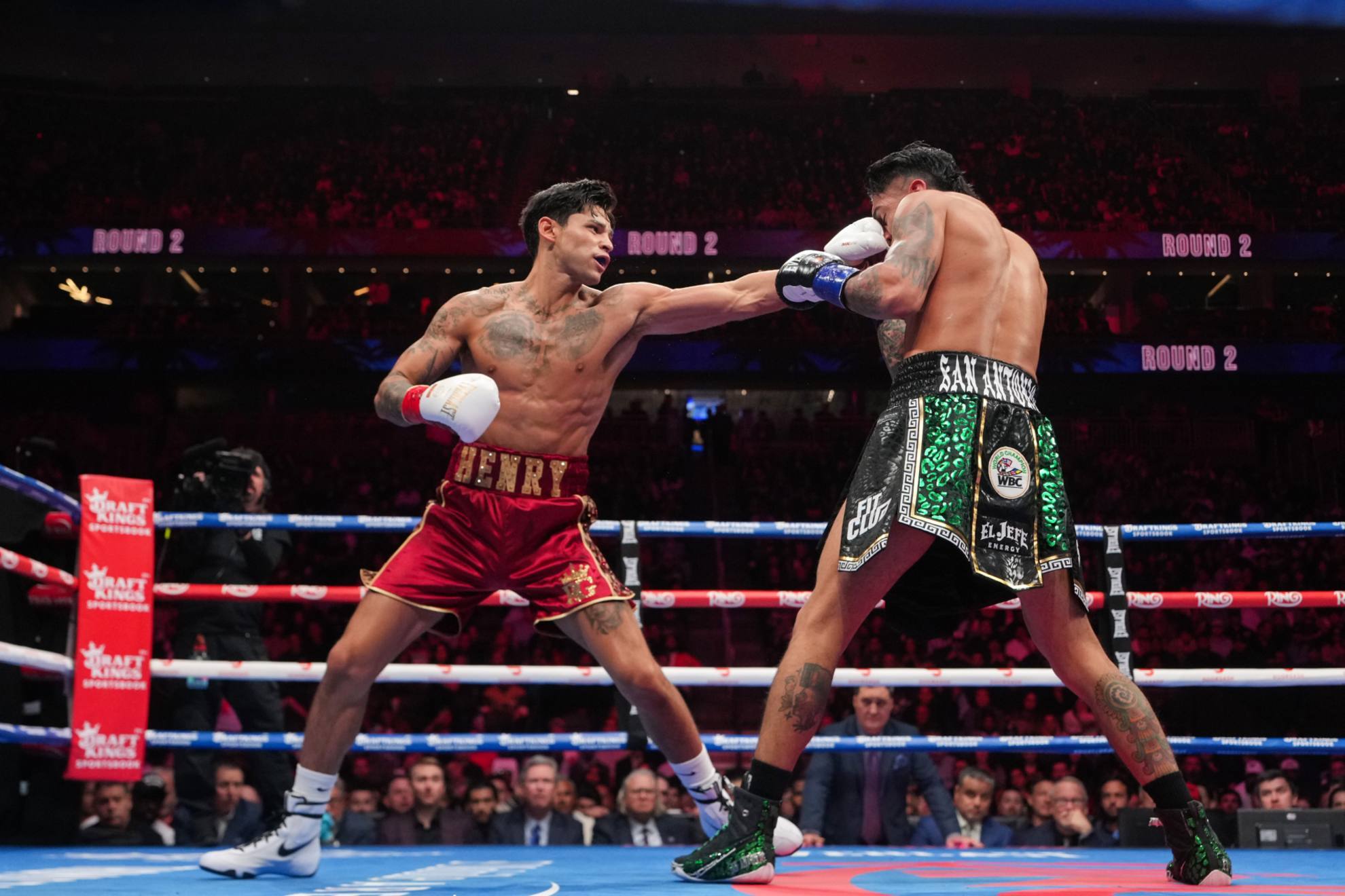 Ryan Garcia celebrates cousin's win over Sean Haney and escalates rivalry with Devin Haney