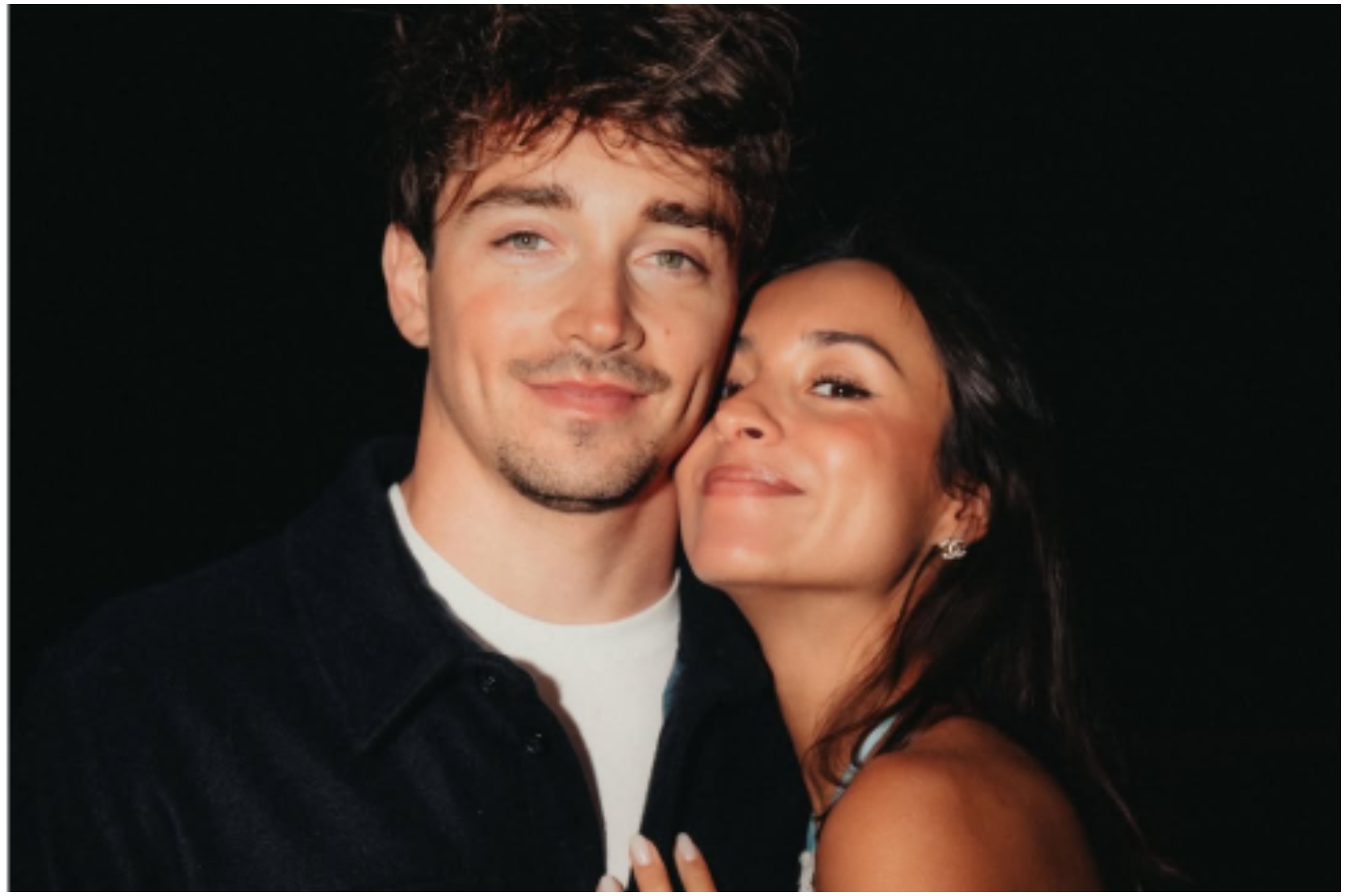Charles Leclerc and Alexandra Leclerc
