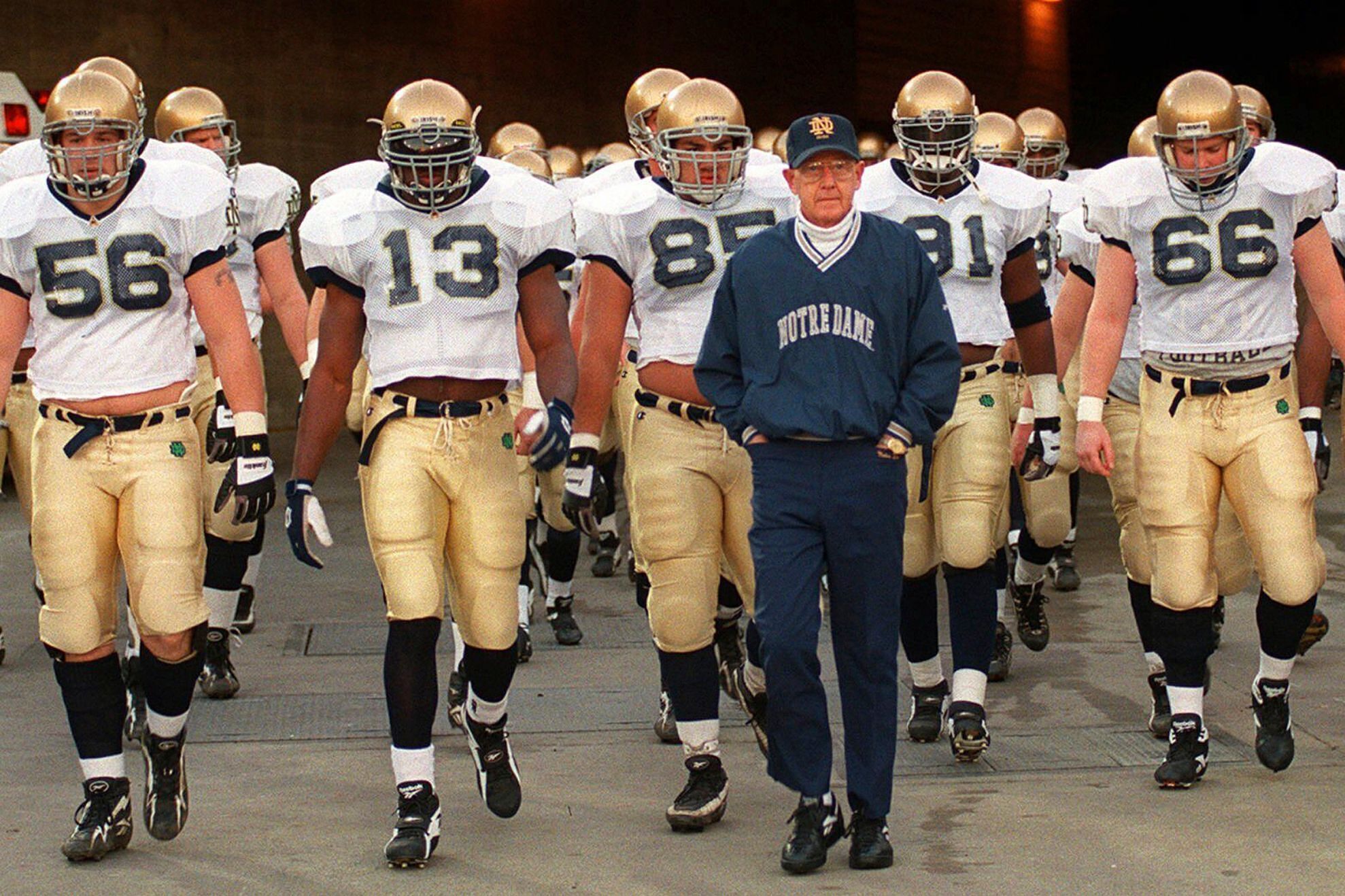 Lou Holtz the legendary coach who shaped generations of college football