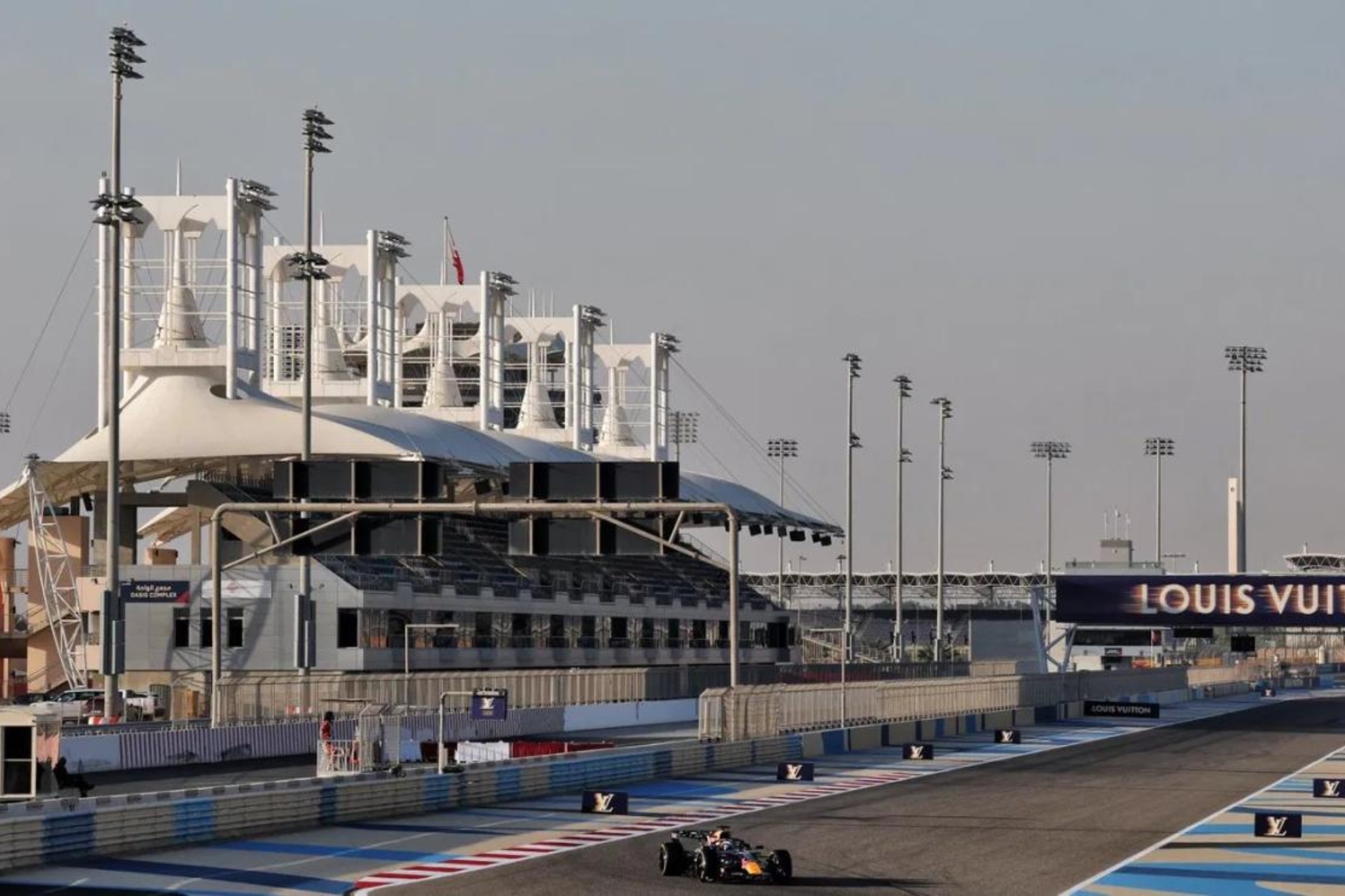 The Bahrain International Circuit.