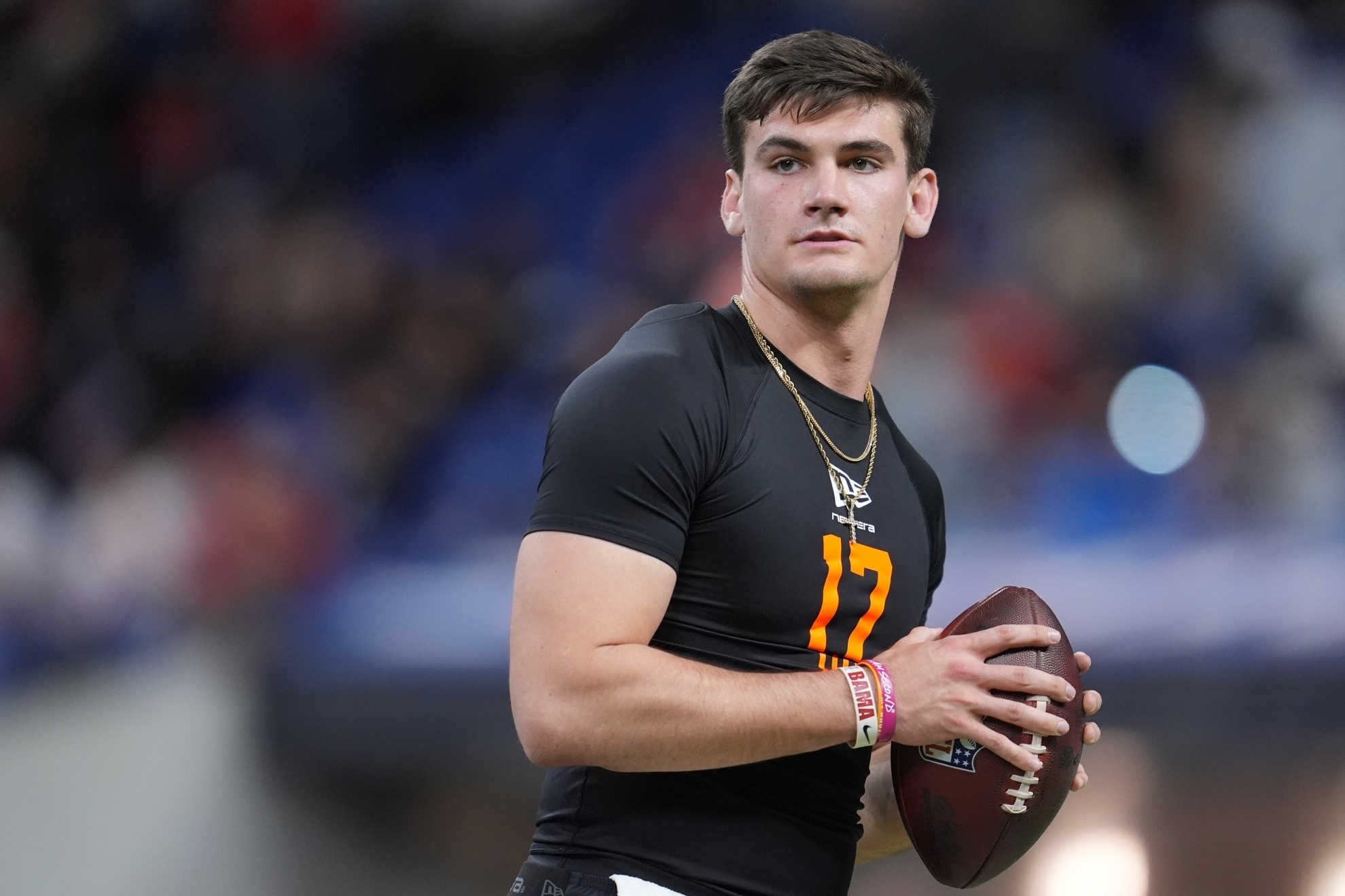 Ty Simpson may not end up being picked in the first round of the NFL Draft