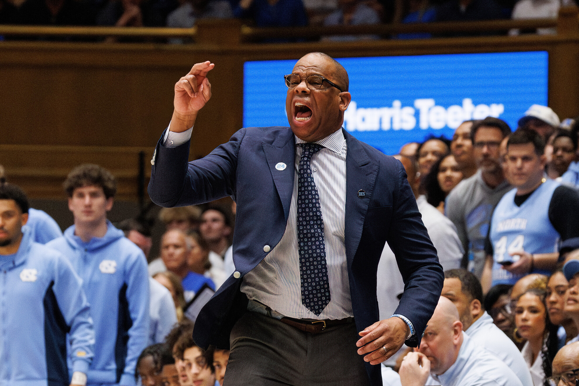 Former North Carolina head coach Hubert Davis