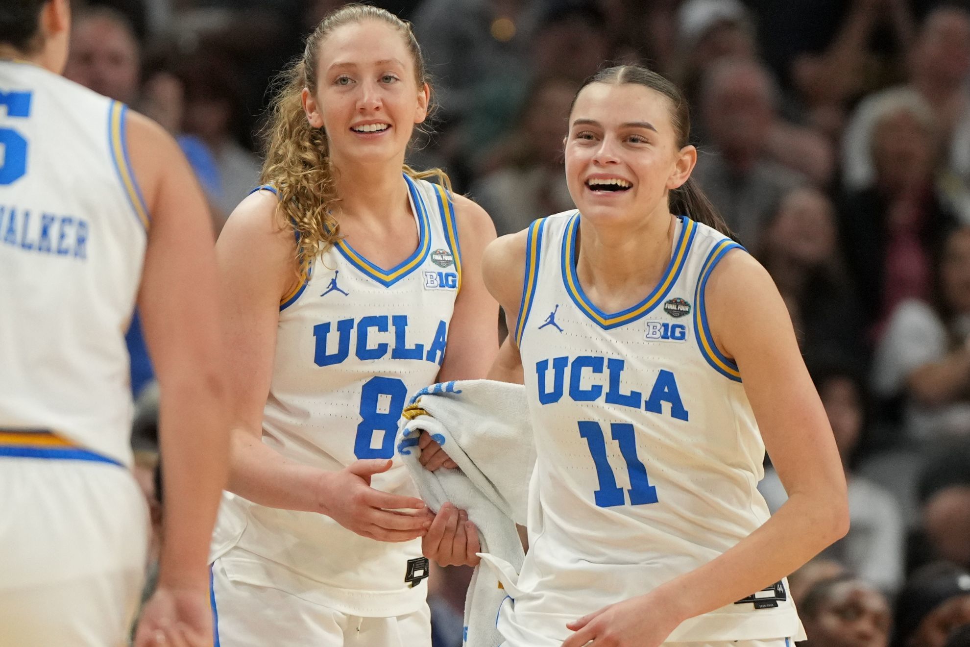 UCLA guard Gabriela Jaquez (11).