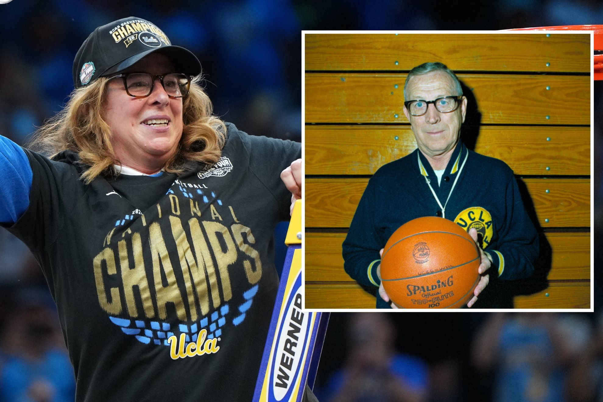 Cori Close & John Wooden - UCLA