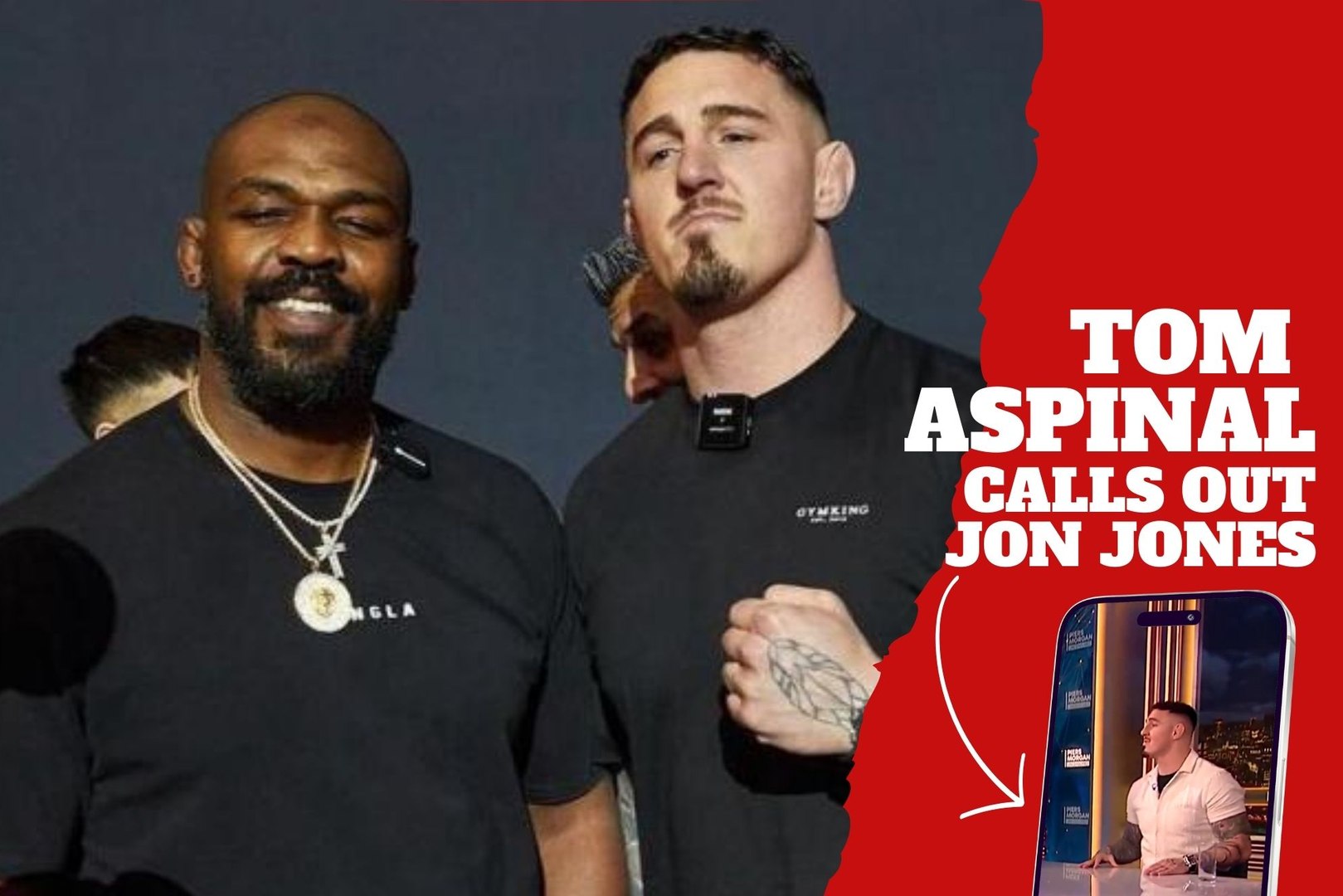 Tom Aspinall calls out Jon Jones over failed drug tests