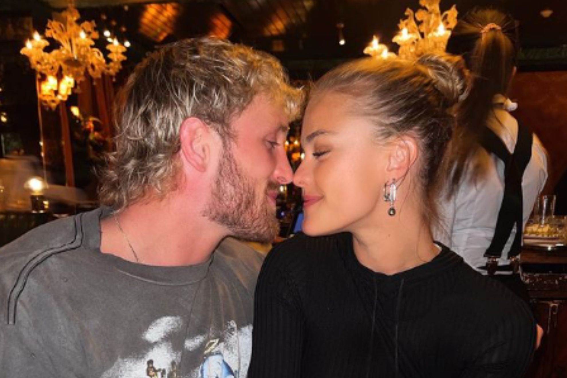 Logan Paul and Nina Agdal