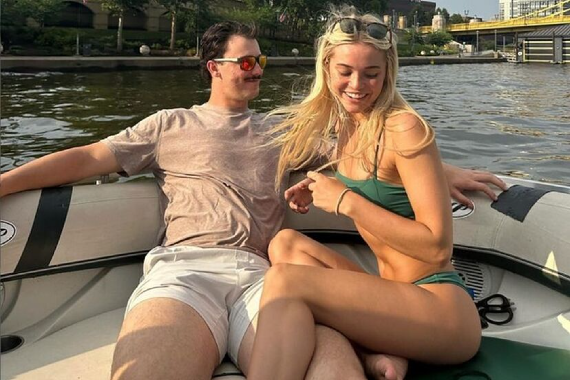 Olivia Dunne and Paul Skenes