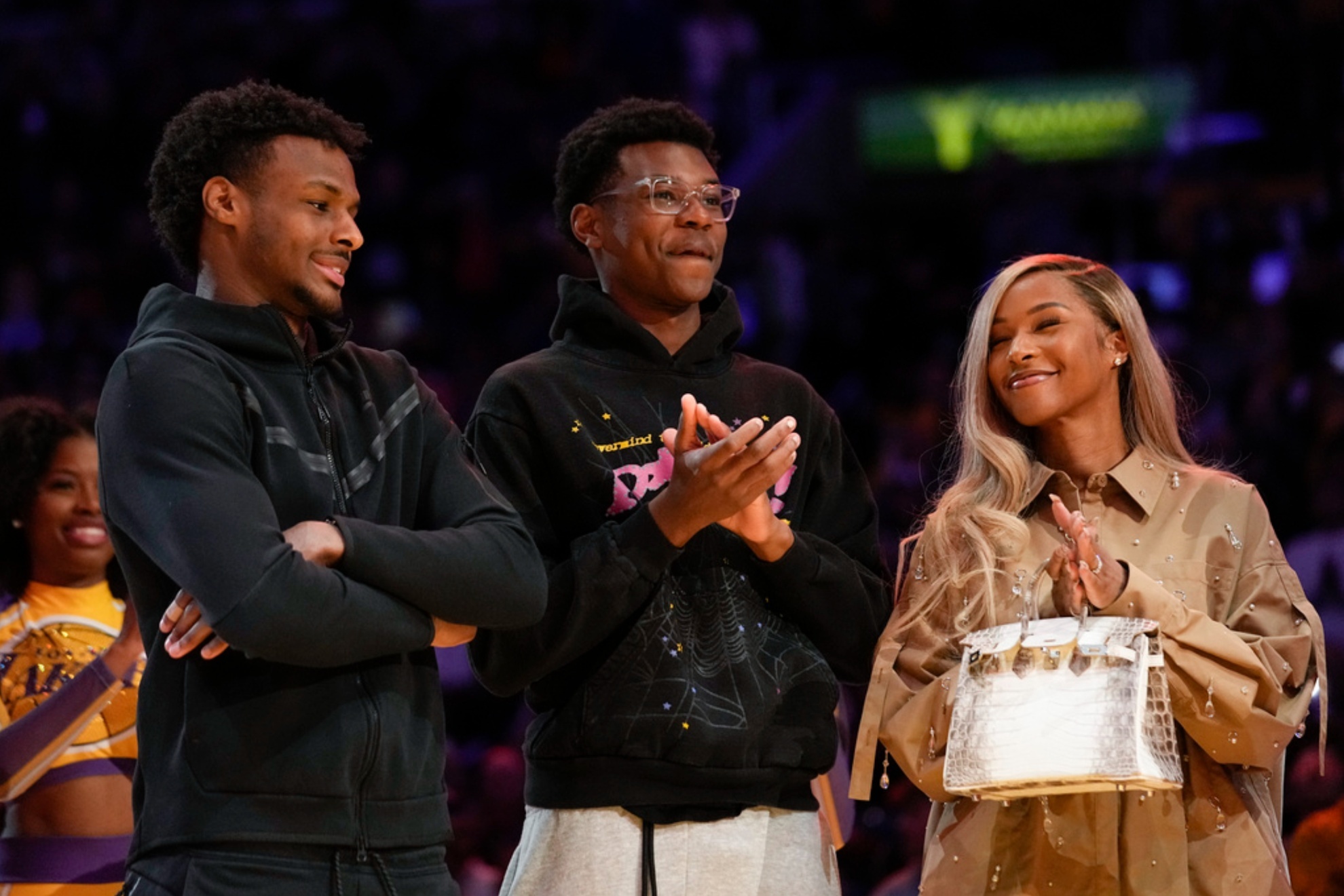 Bronny and Bryce James send very different messages to LeBron on Father ...