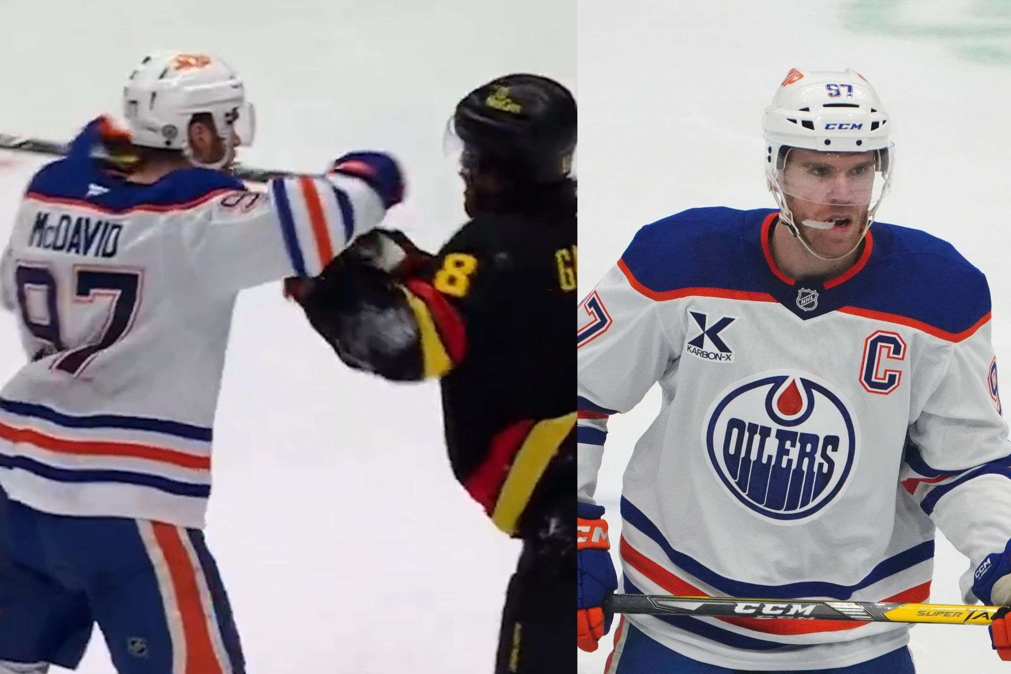 Edmonton Oilers' superstar delivers a dangerous hit to a rival's face and gets suspended for three games