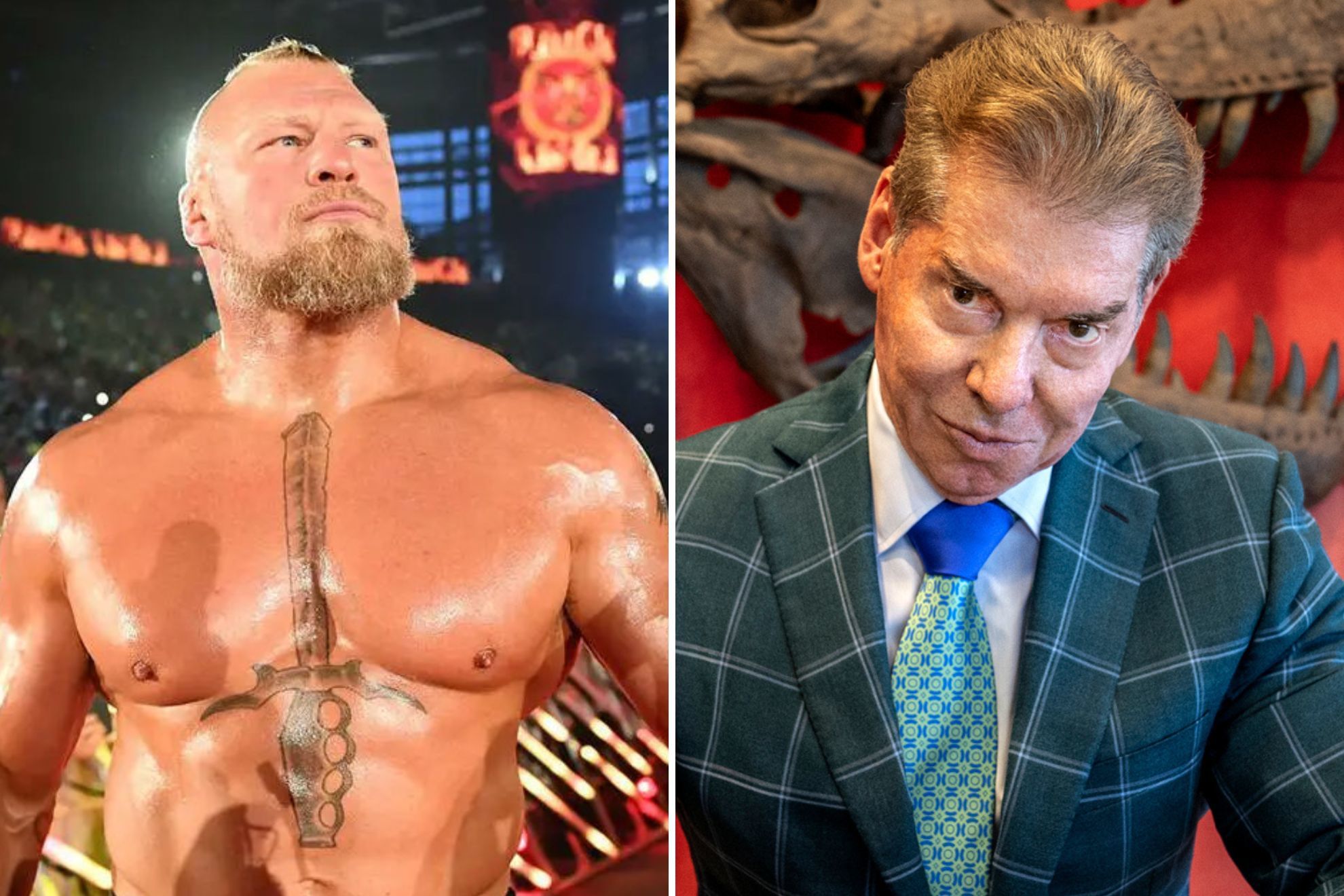 There were rumors a year ago that Lesnar was involved.