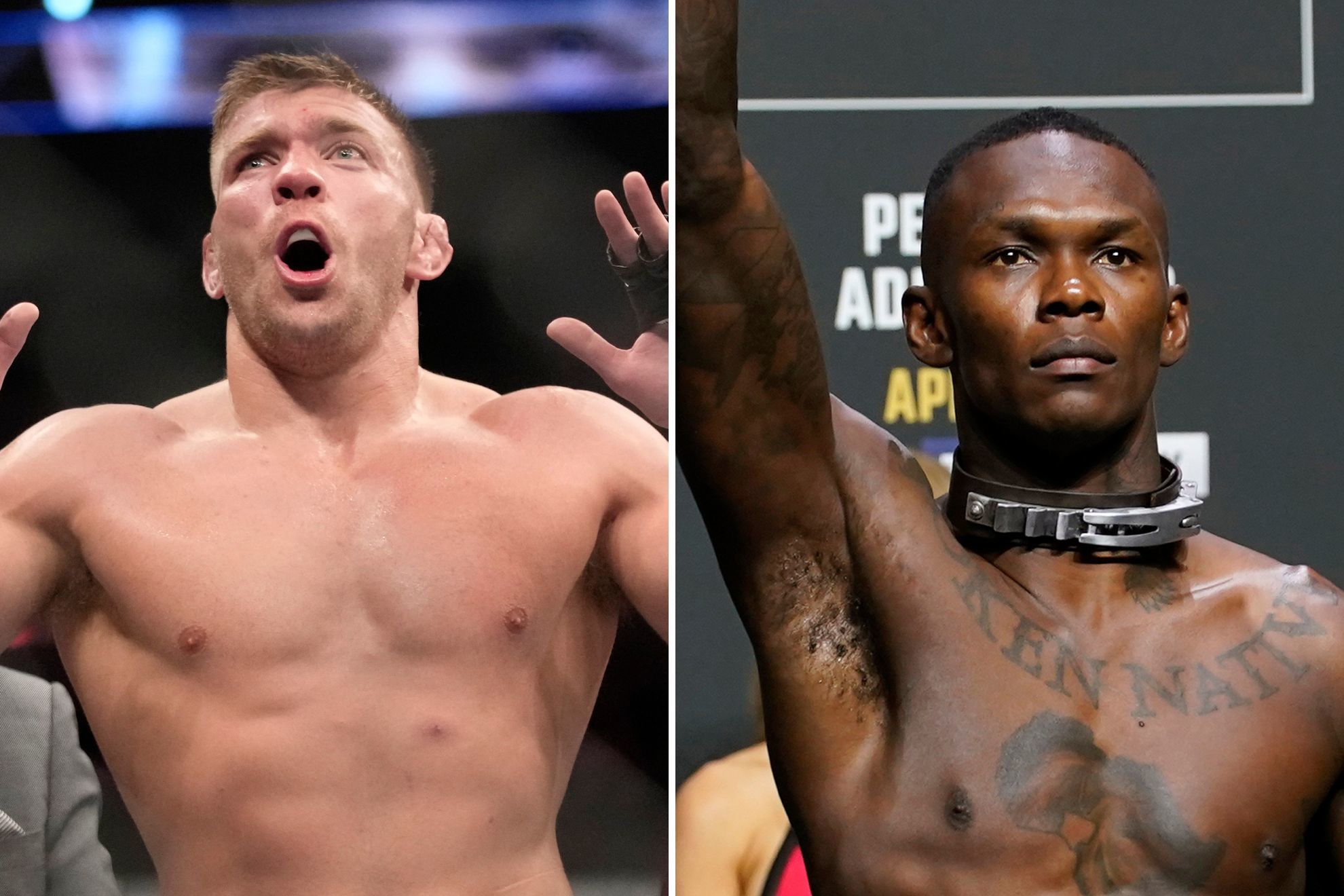 Adesanya in the worst moment of his career.