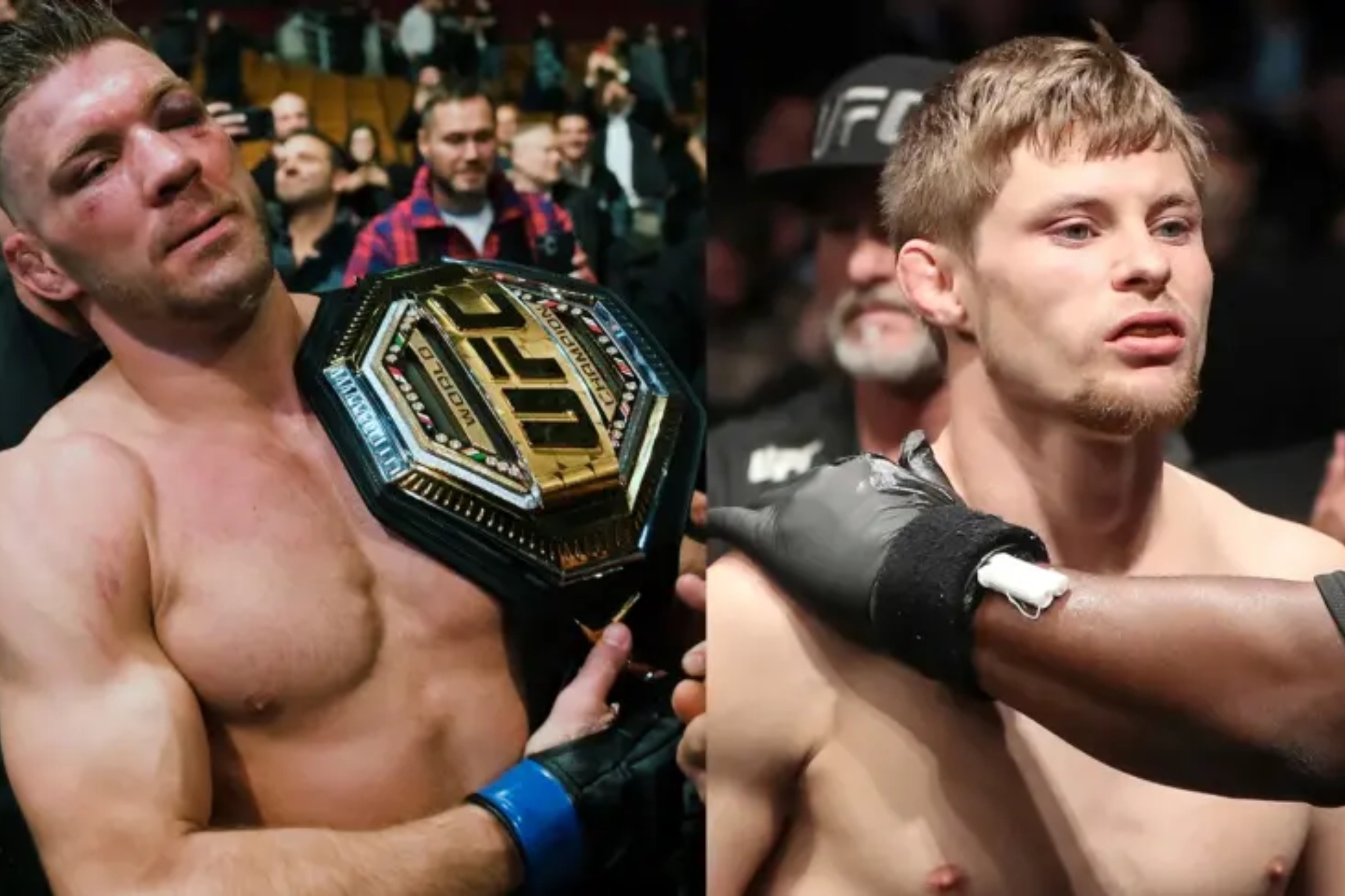 Sean Strickland and Bryce Mitchell