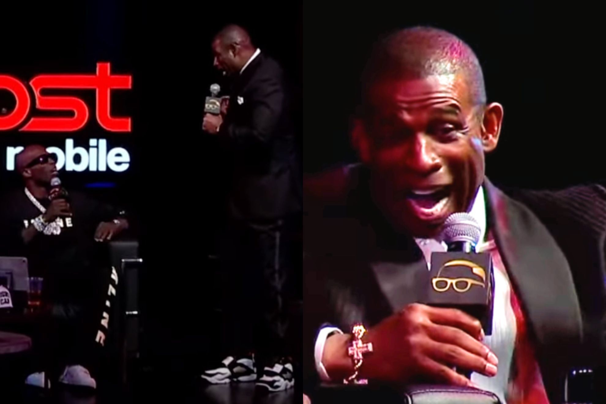 Deion Sanders publicly confronts Chad Johnson in front of Shannon Sharpe and gives him a hard piece of advice