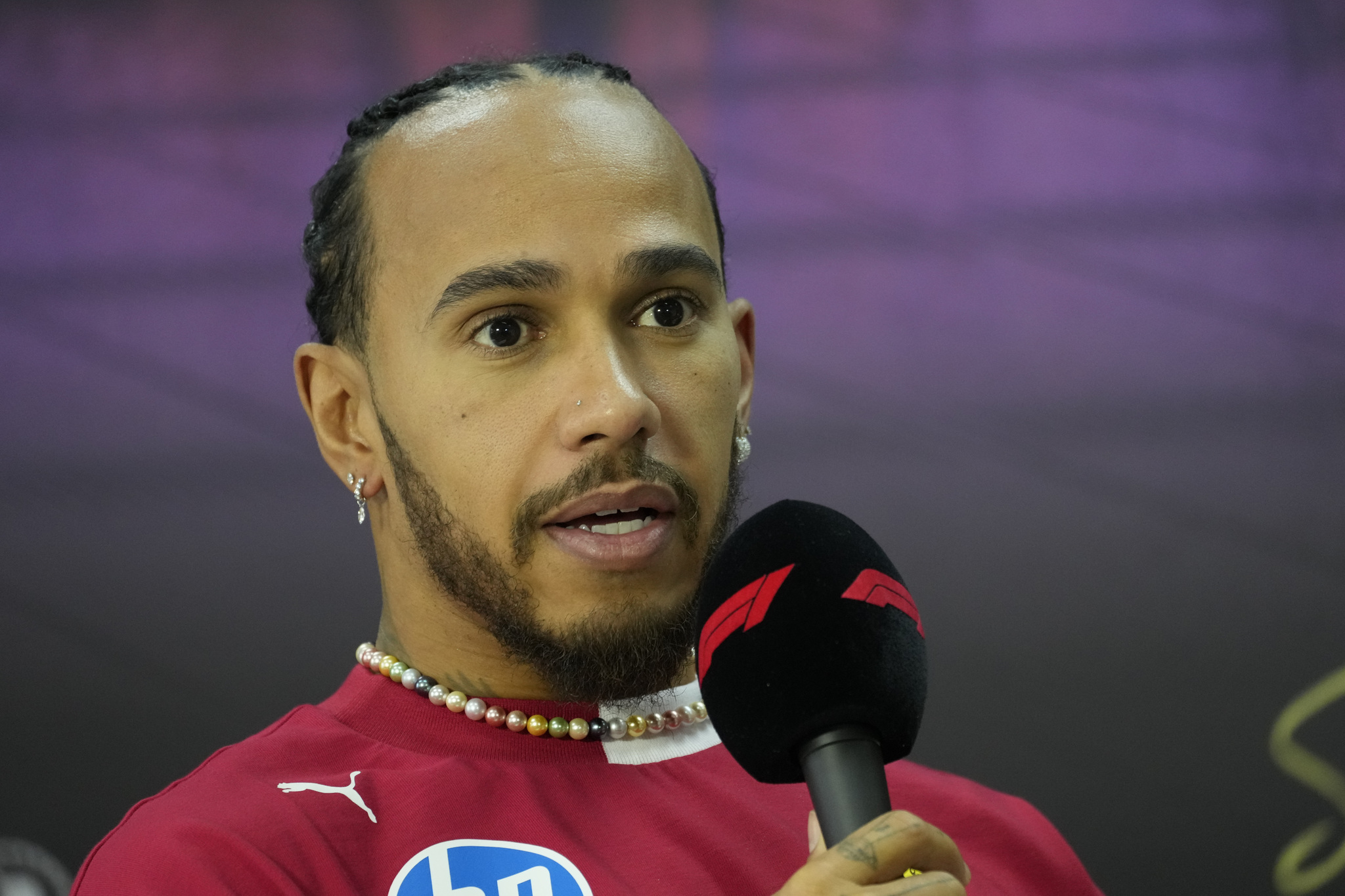 Lewis Hamilton has tense encounter with rogue fan before security reacts in the blink of an eye