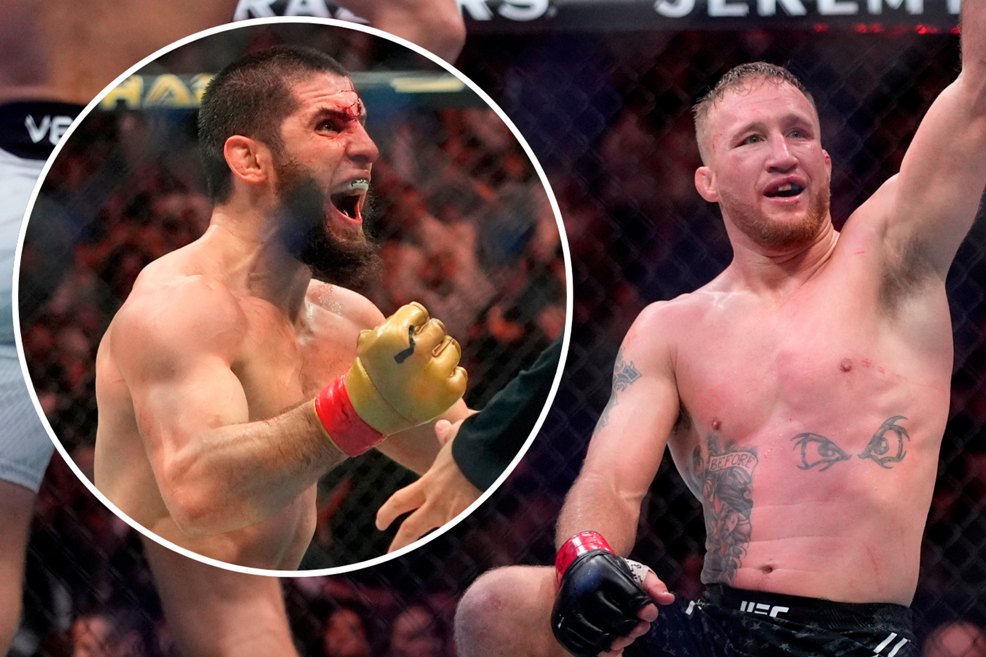 It seems like Justin Gaethje and Islam Makhachev are on a collision course.