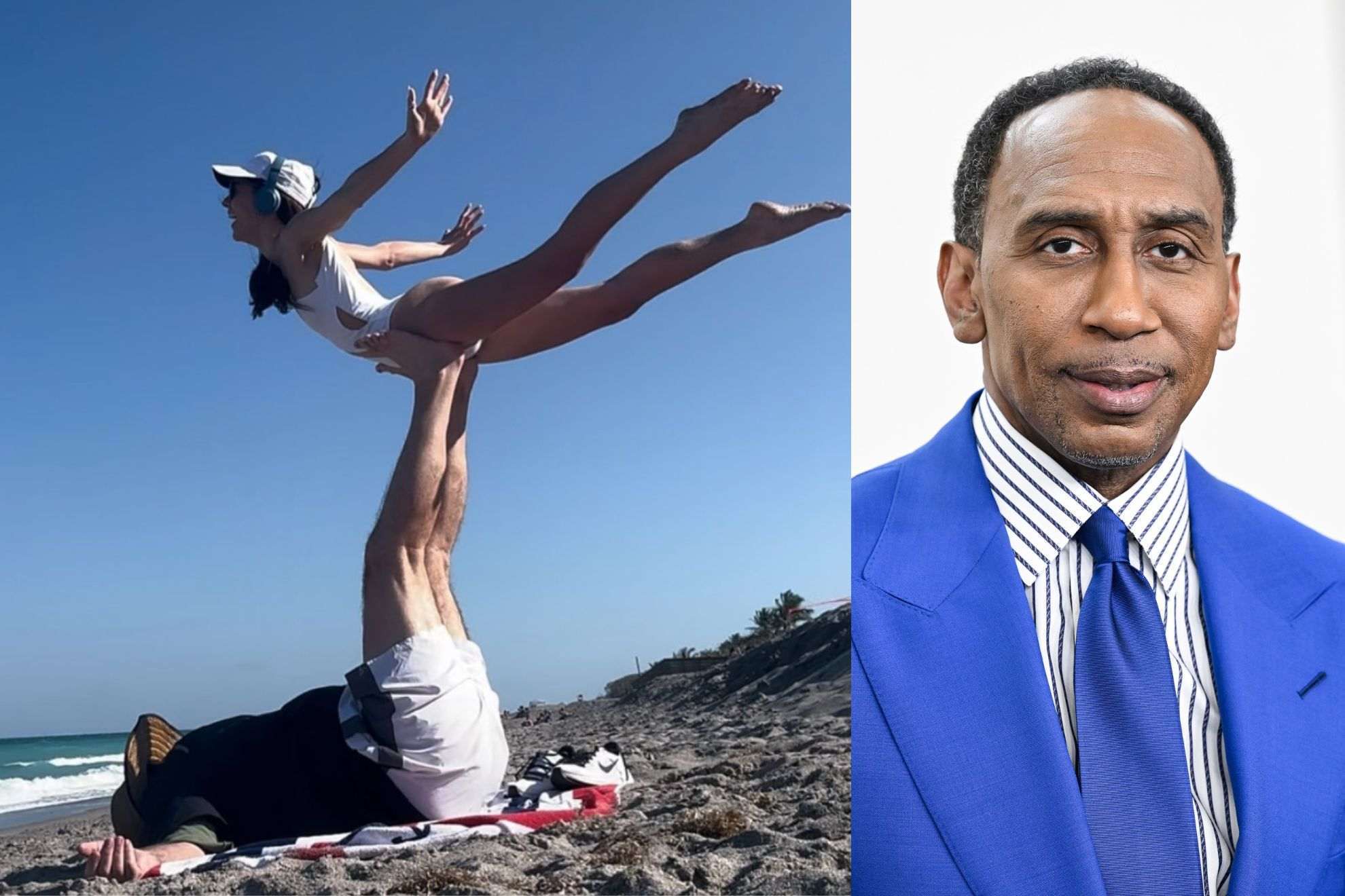 Stephen A. Smith praises Bill Belichick and his girlfriend Jordon Hudson for a viral photo