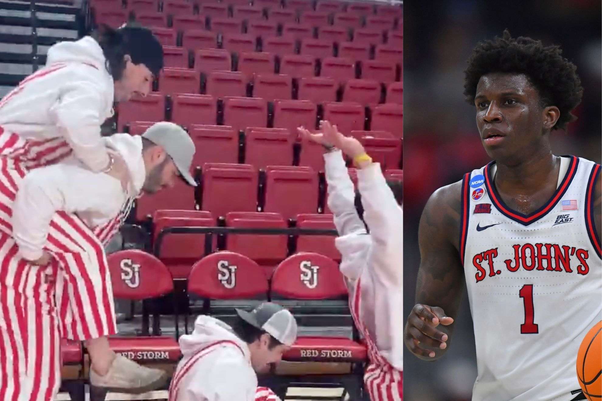 March Madness wildest bench celebrations are courtesy of St. John's Lacrosse team