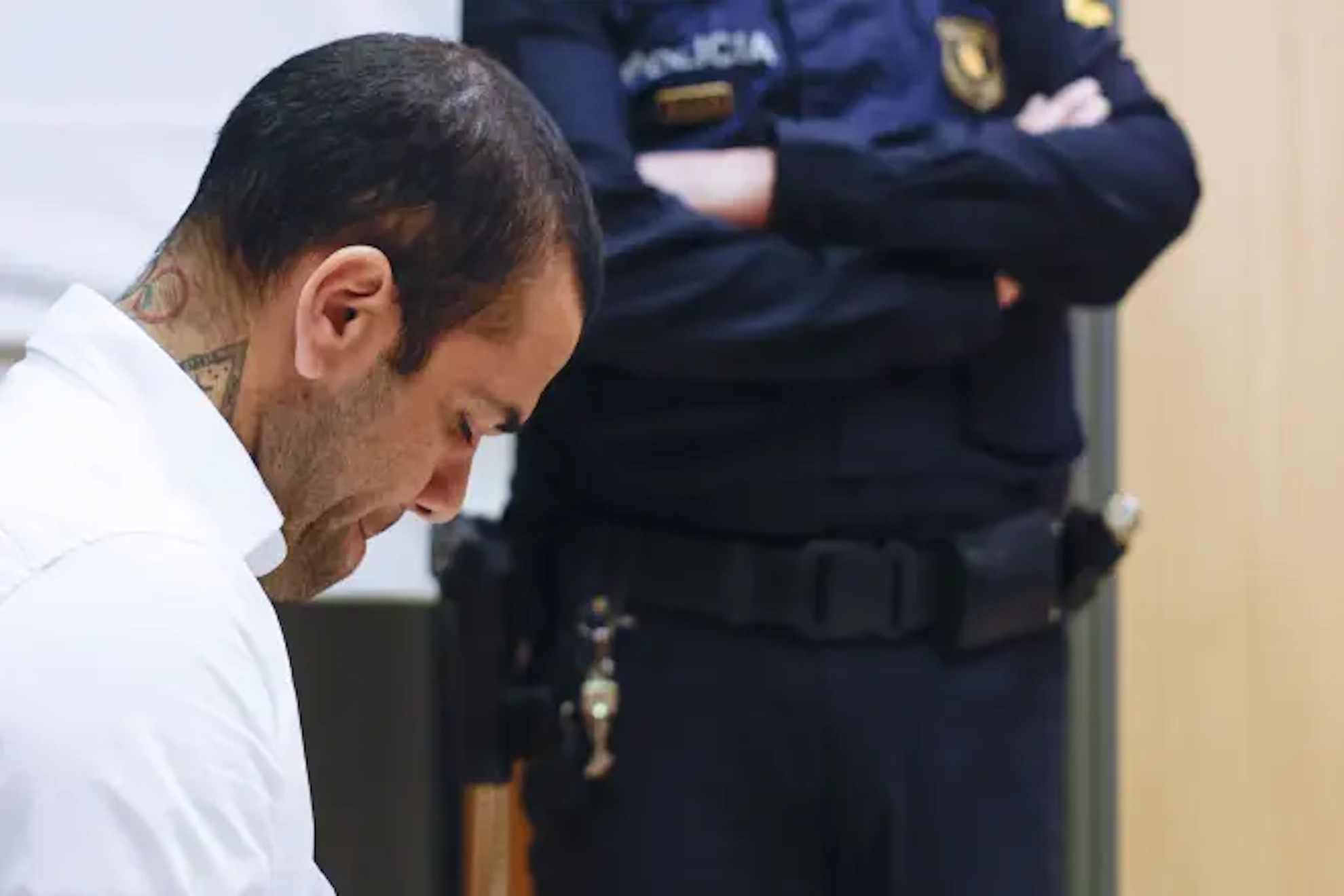 Dani Alves was sentenced to 4 and a half years in prison.