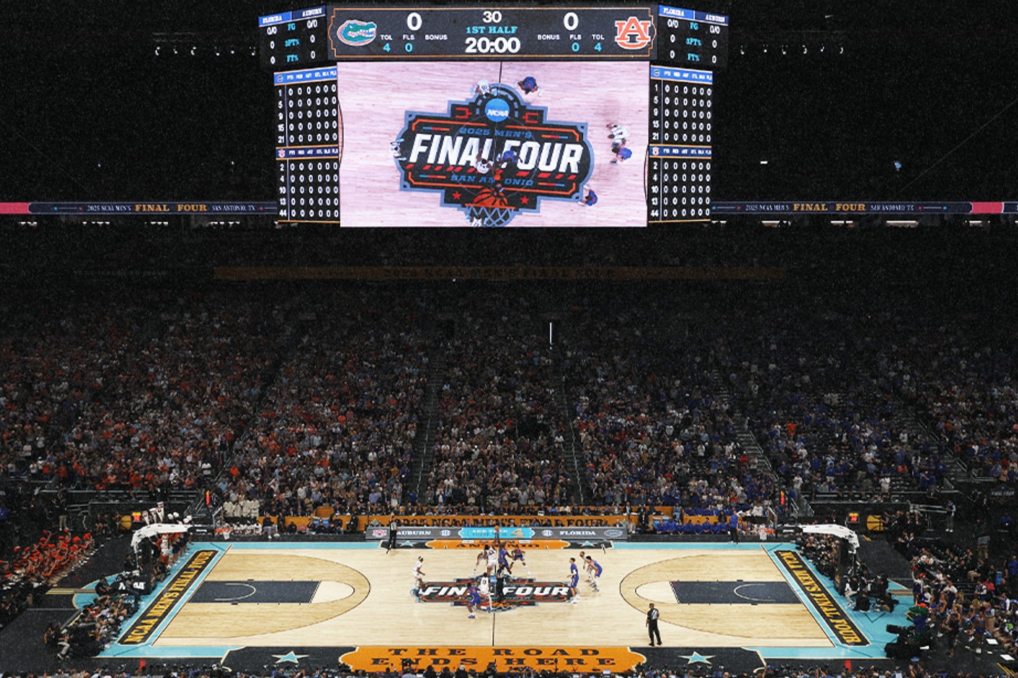 NCAA held the Men's  Basketball Final Four in San Antonio, Texas