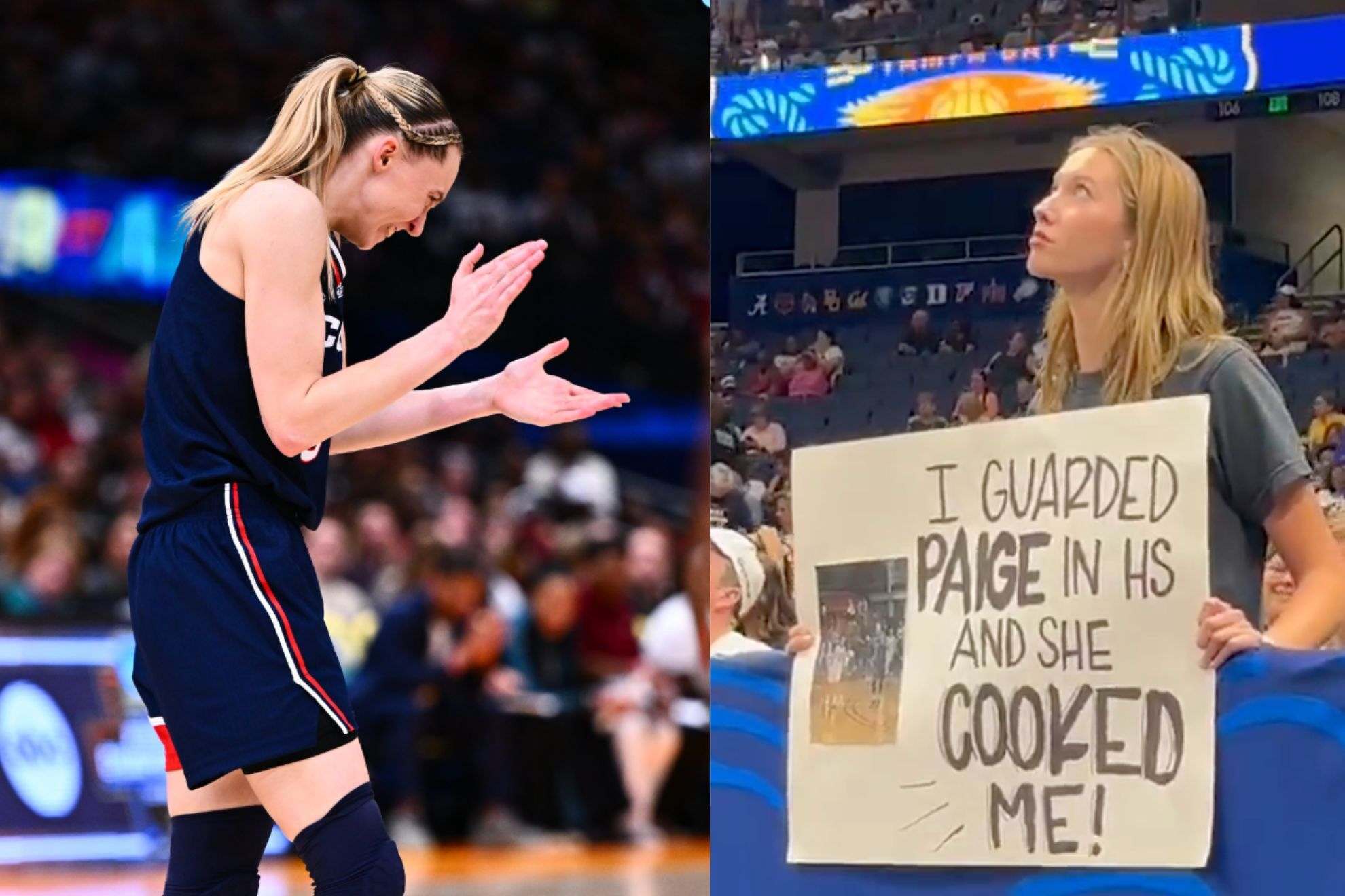 Paige Bueckers gets called out on national TV before the NCAA title game against South Carolina