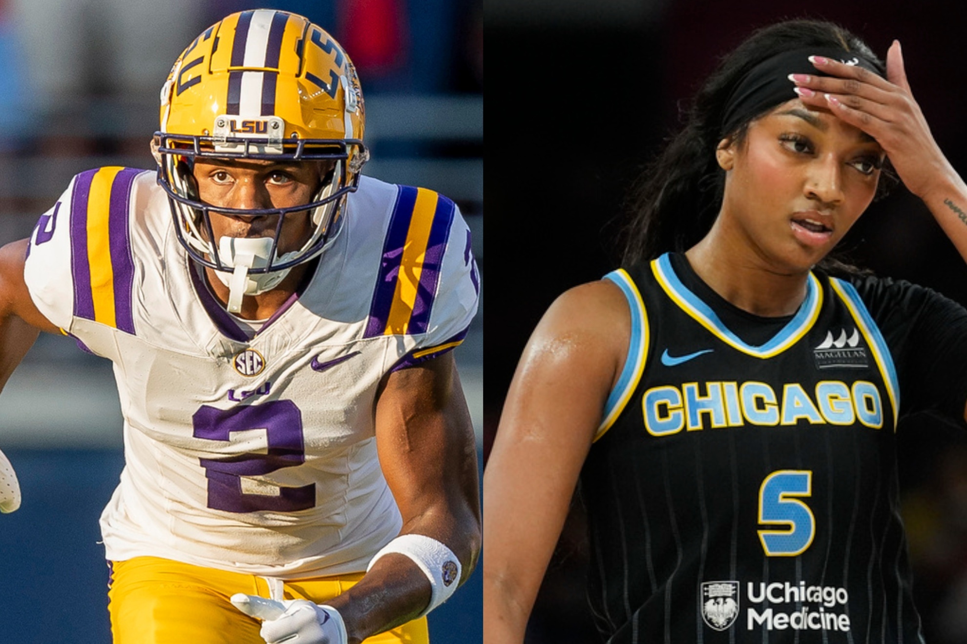Angel Reese reacts to Kyren Lacy's death on social media