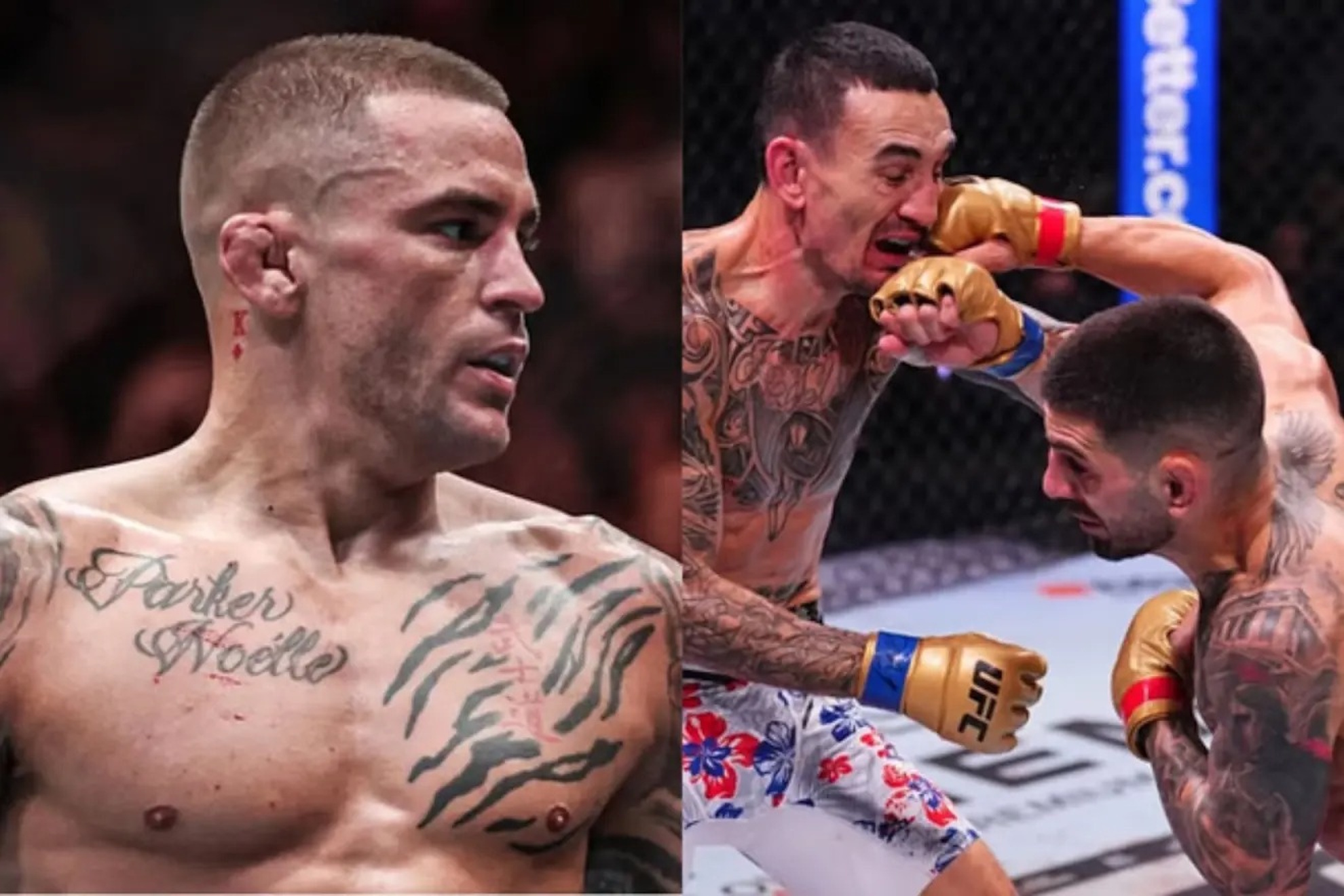 Dustin Poirier | Max Holloway and Ilia Topuria.