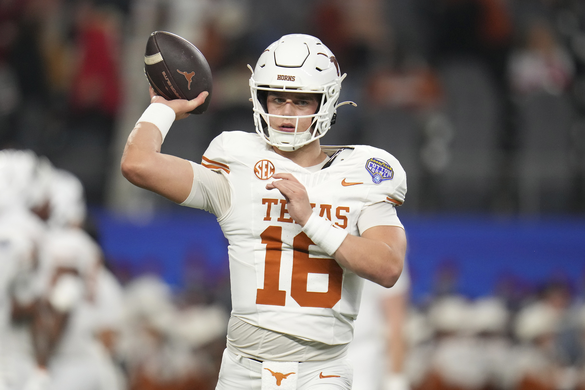 Texas quarterback Arch Manning