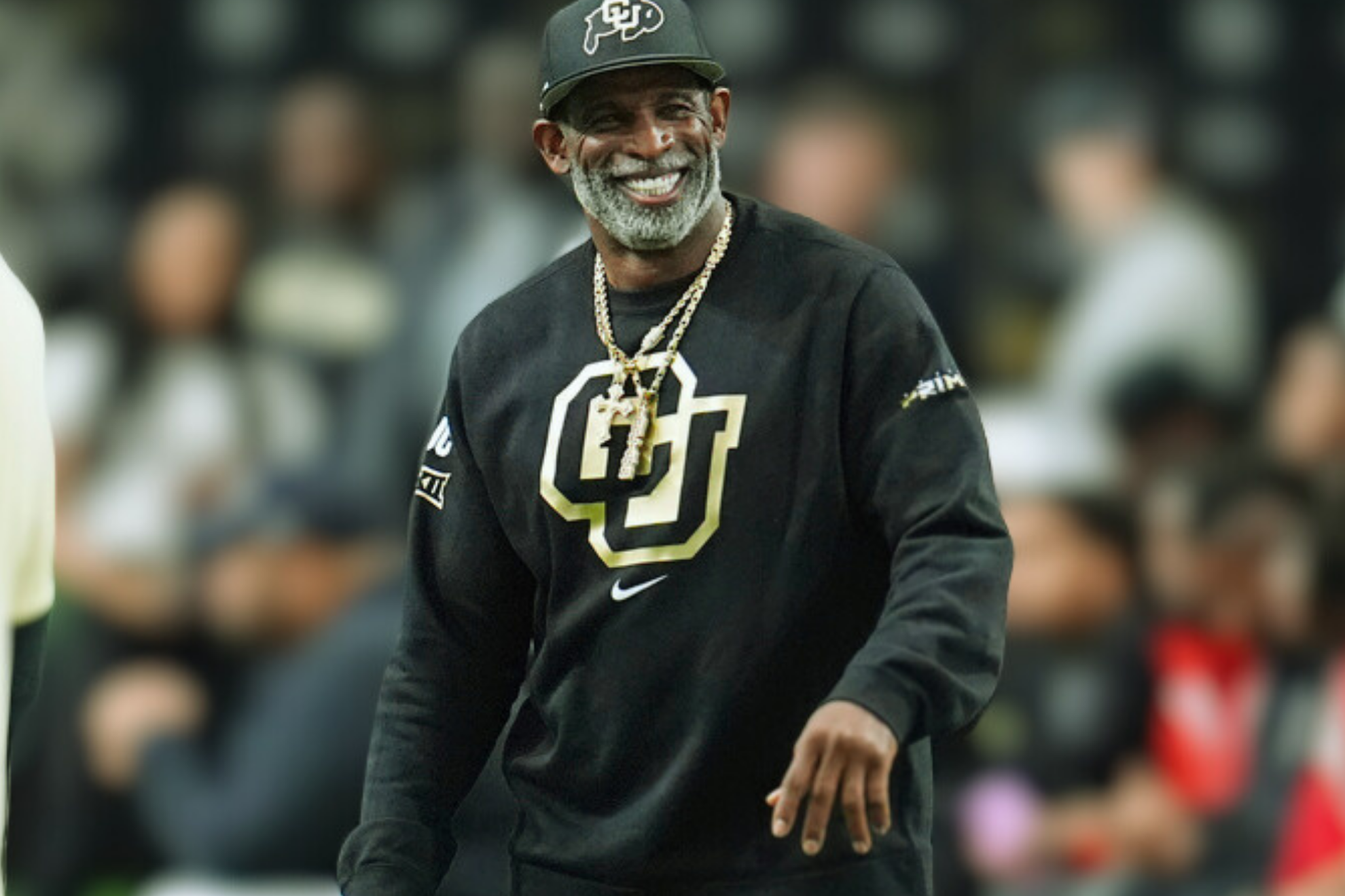 Colorado head coach Deion Sanders during Colorado's NFL football.