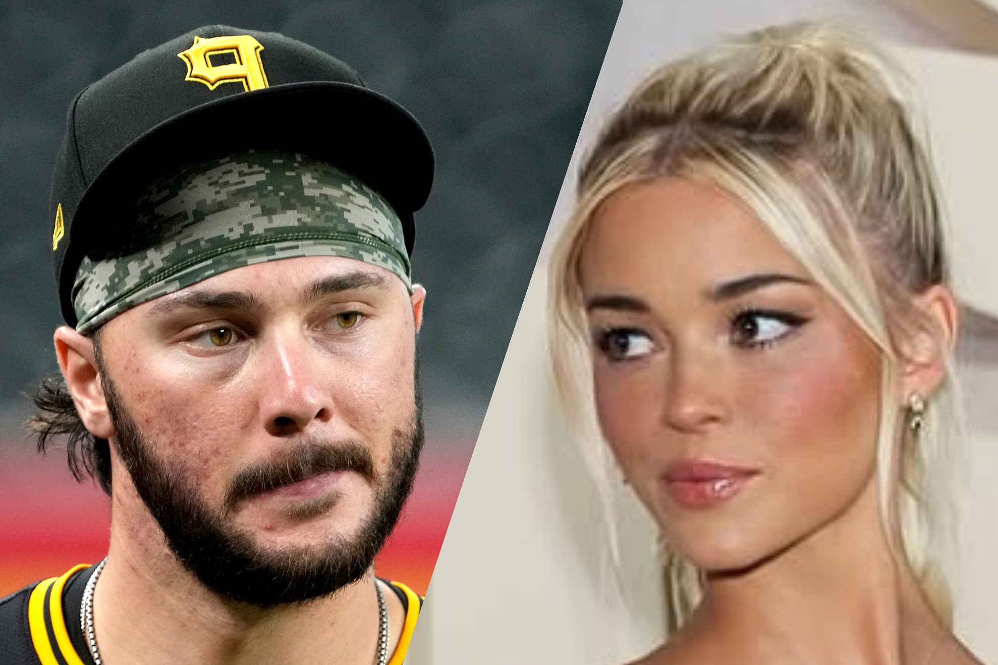 Paul Skenes goes viral as no one can tell if he looks at Olivia Dunne with love or like he's had enough