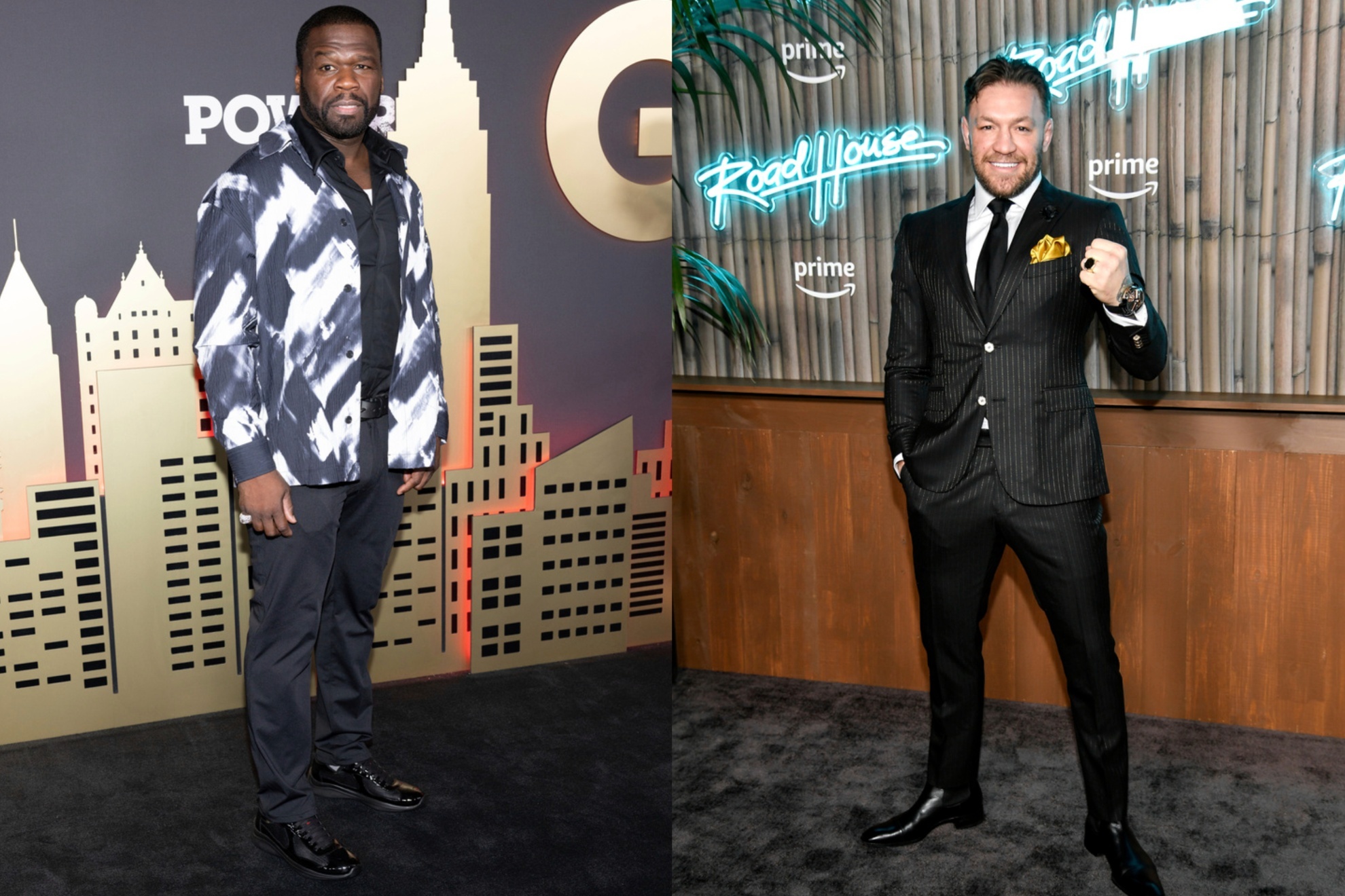 50 Cent and Conor McGregor settled their differences with a birthday party.