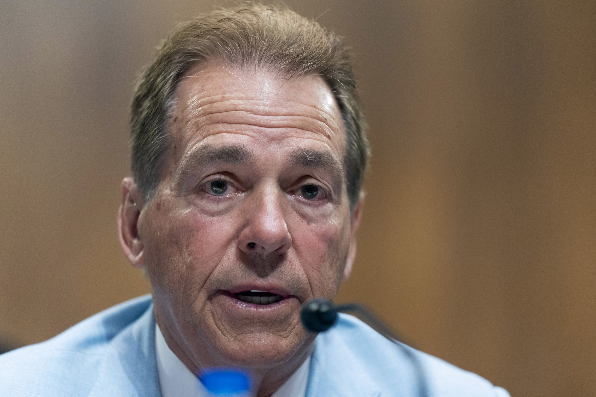 Former University of Alabama Head Football Coach Nick Saban