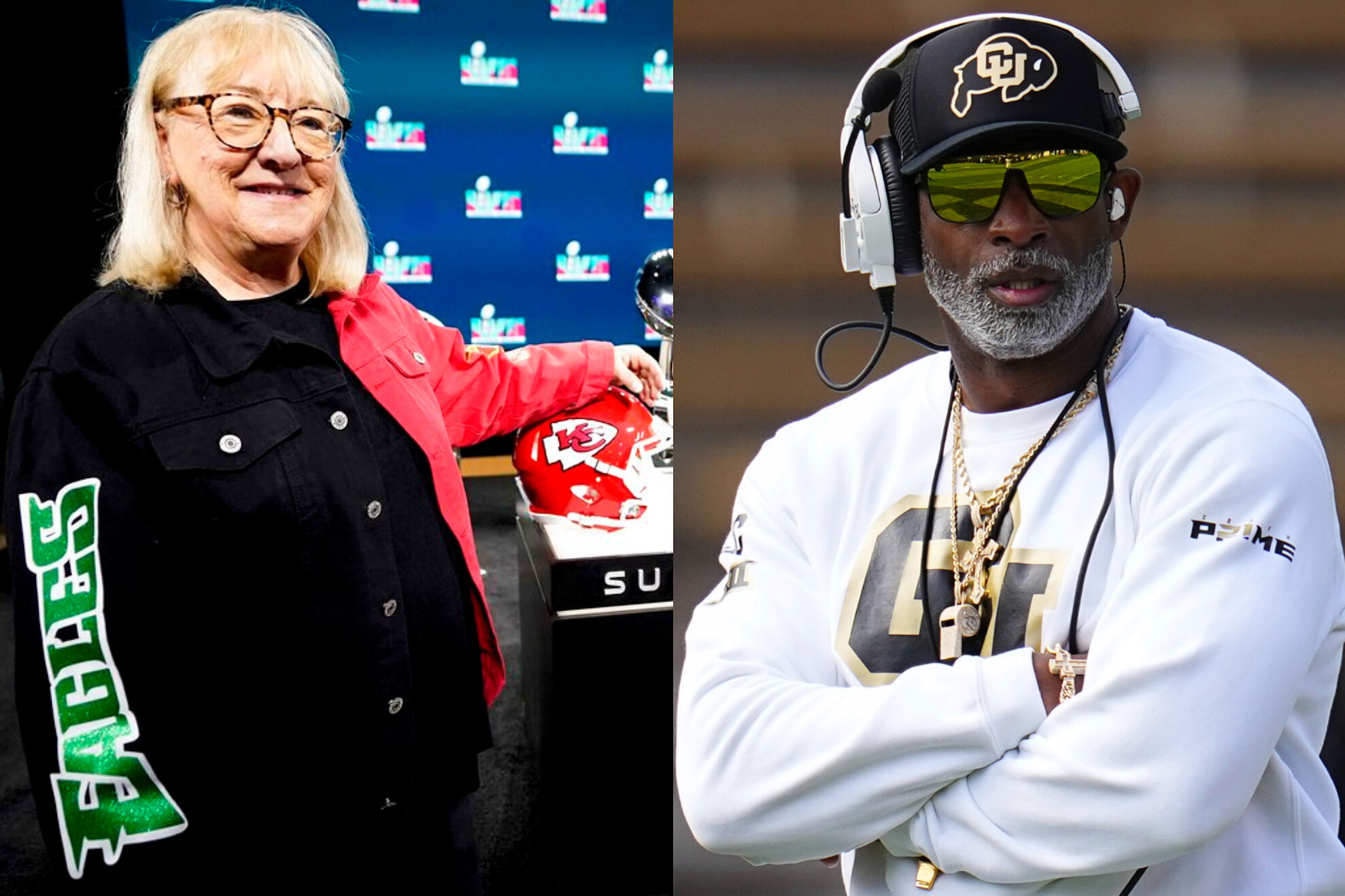 Deion Sanders will have to ask Donna Kelce for advice