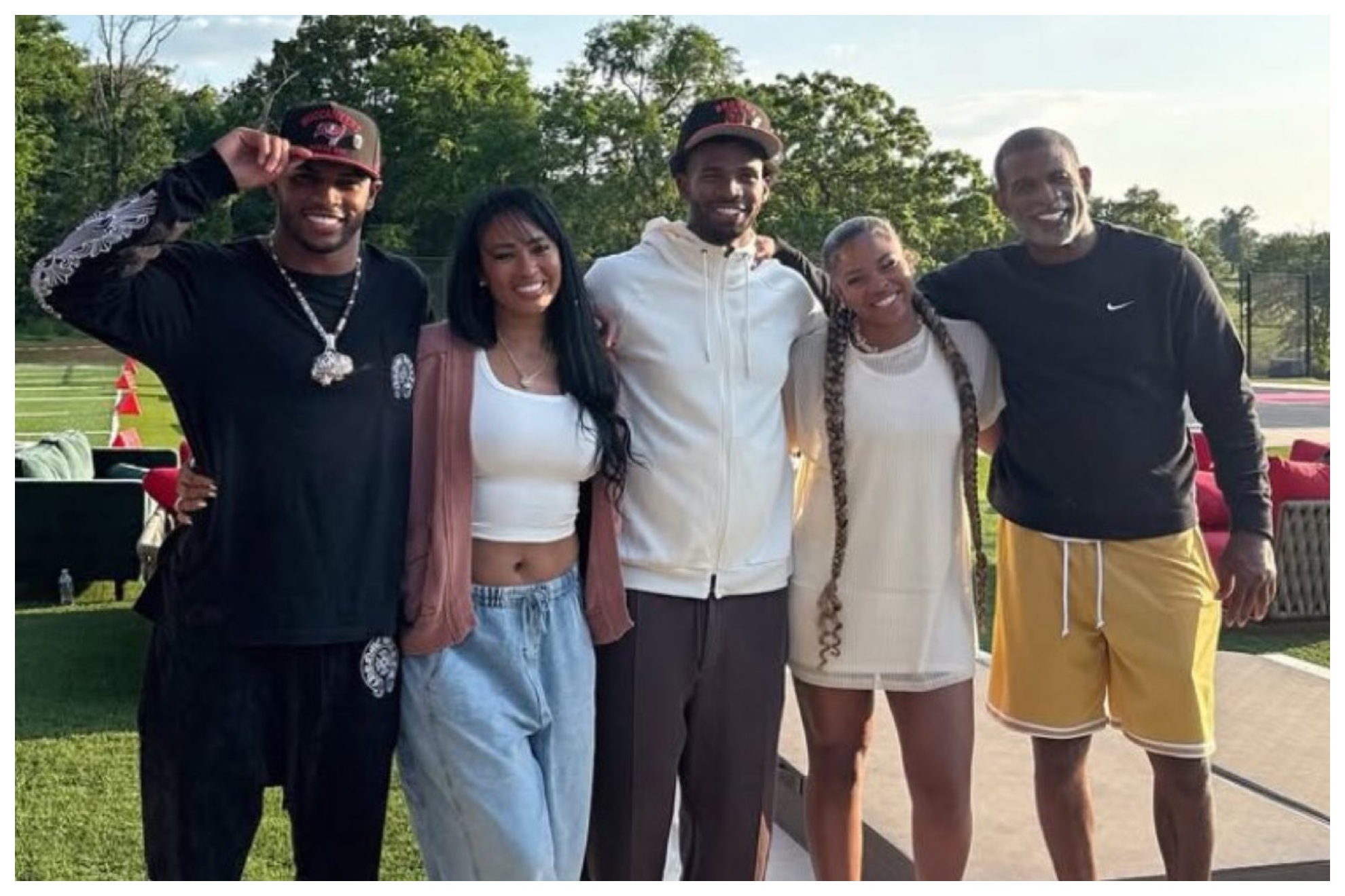 The Sanders' family