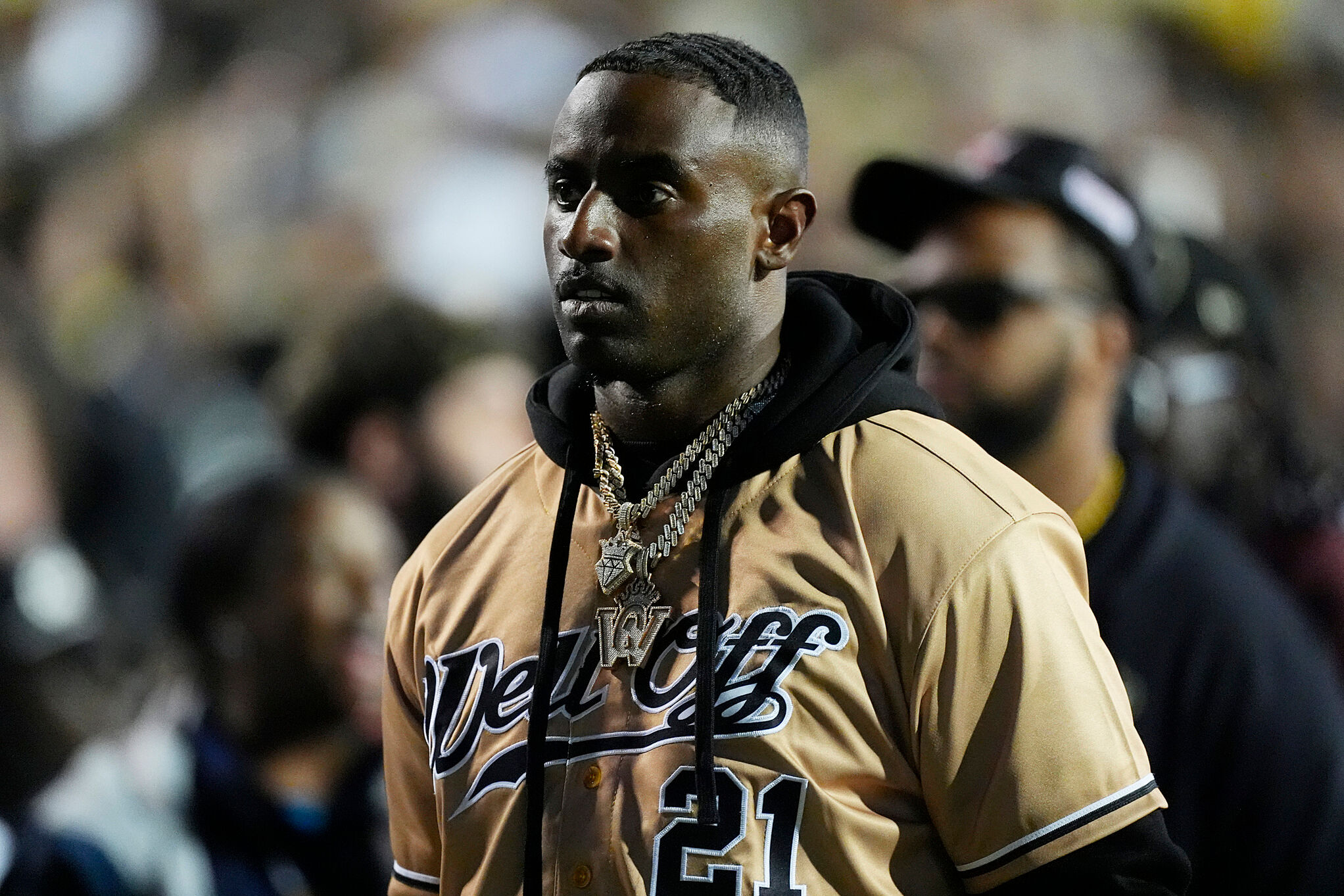 When Deion Jr. talks guns, people listen and not everyone likes what they hear