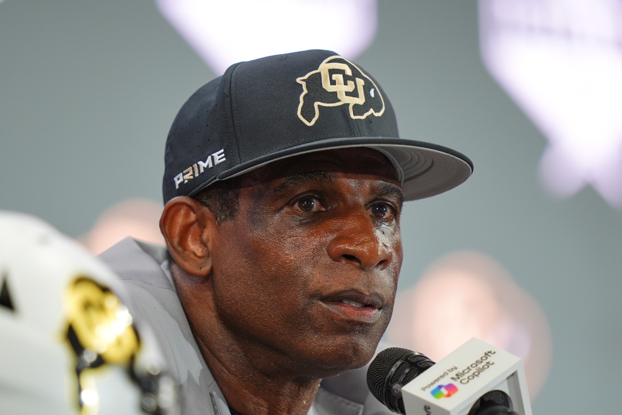 Deion Sanders held a press conference at the University of Colorado to clarify his health status.